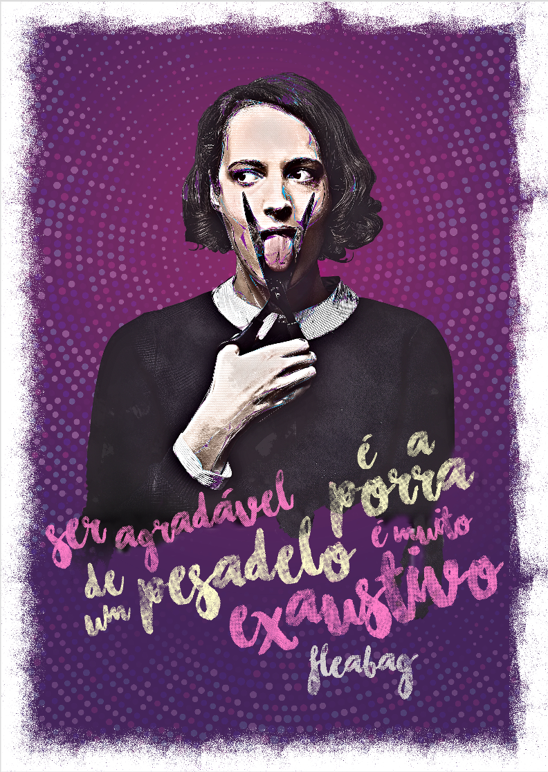 Poster  Série Fleabag frase