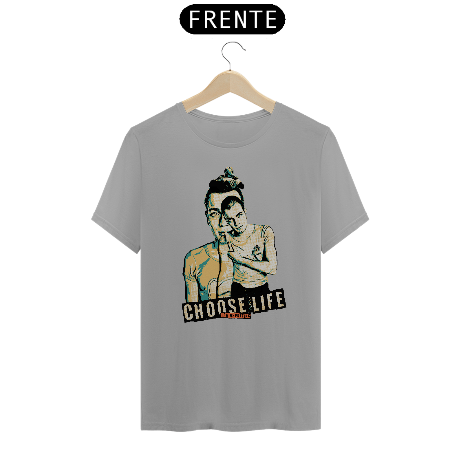 Camiseta filme Trainspotting choose Life