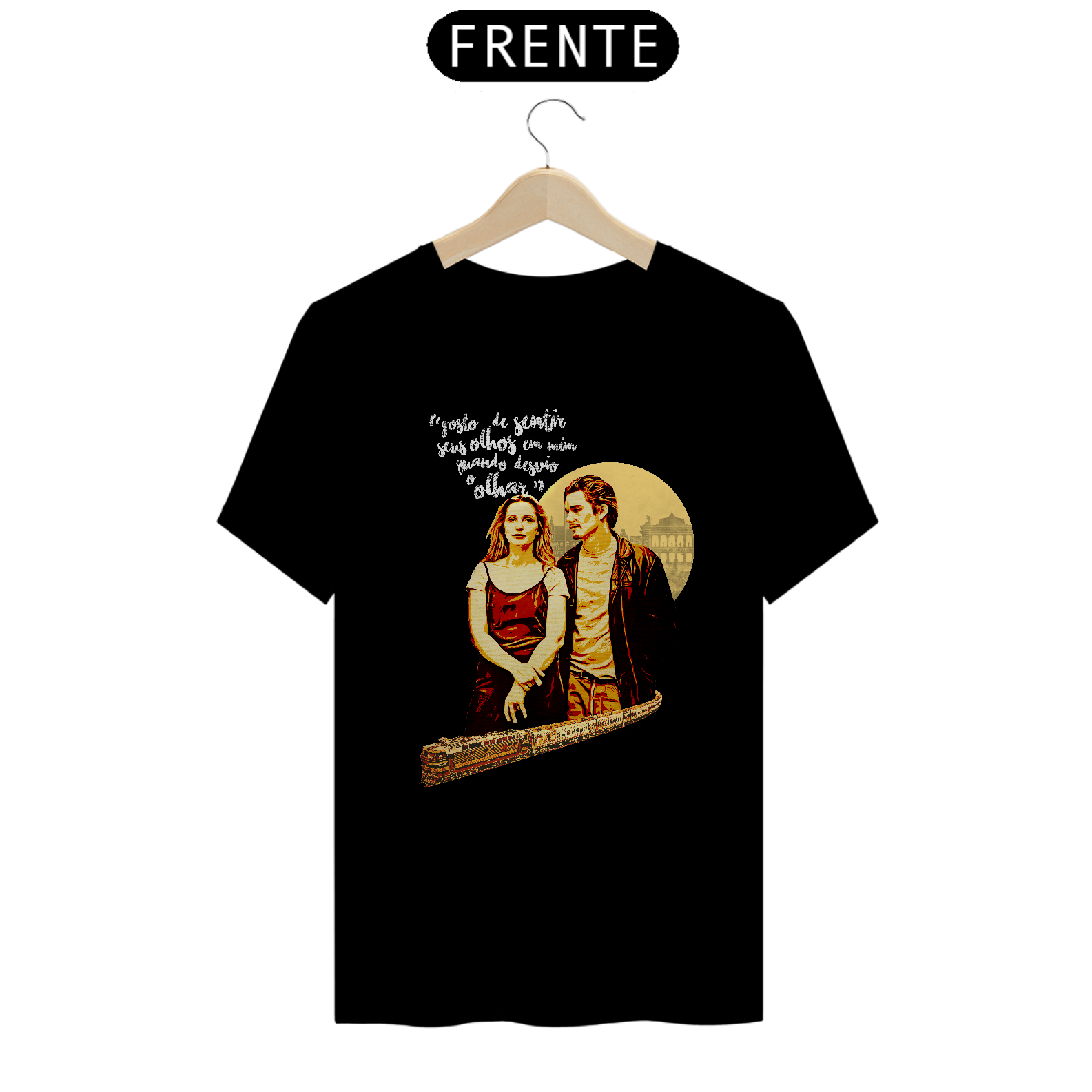 Camiseta Antes do amanhecer  frases