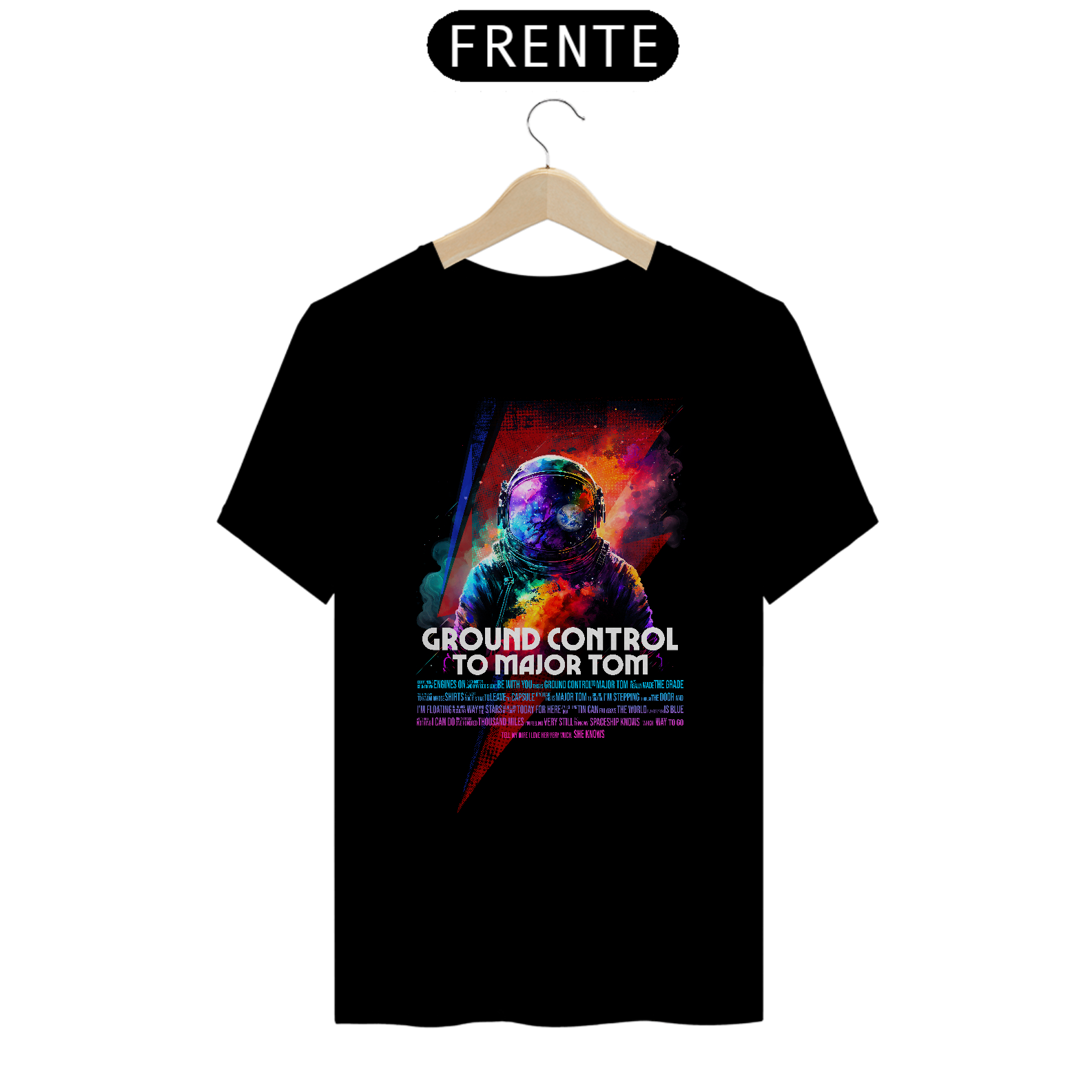 Camiseta Major Tom