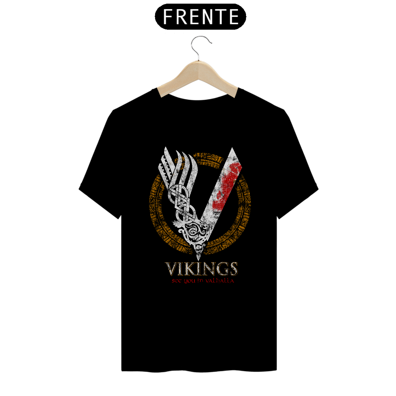 Camiseta série Vikings