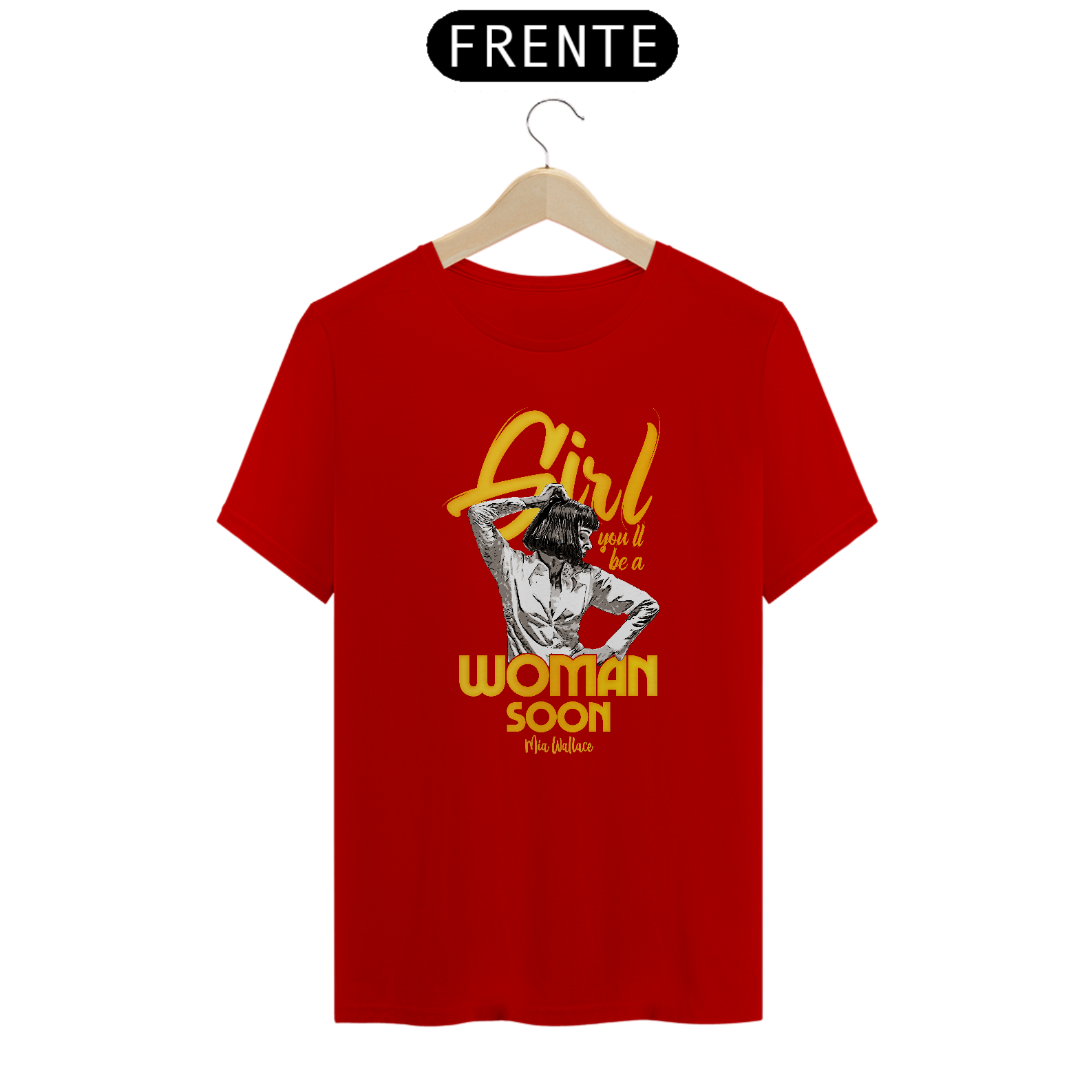 Camiseta Mia Wallace Pulp Fiction