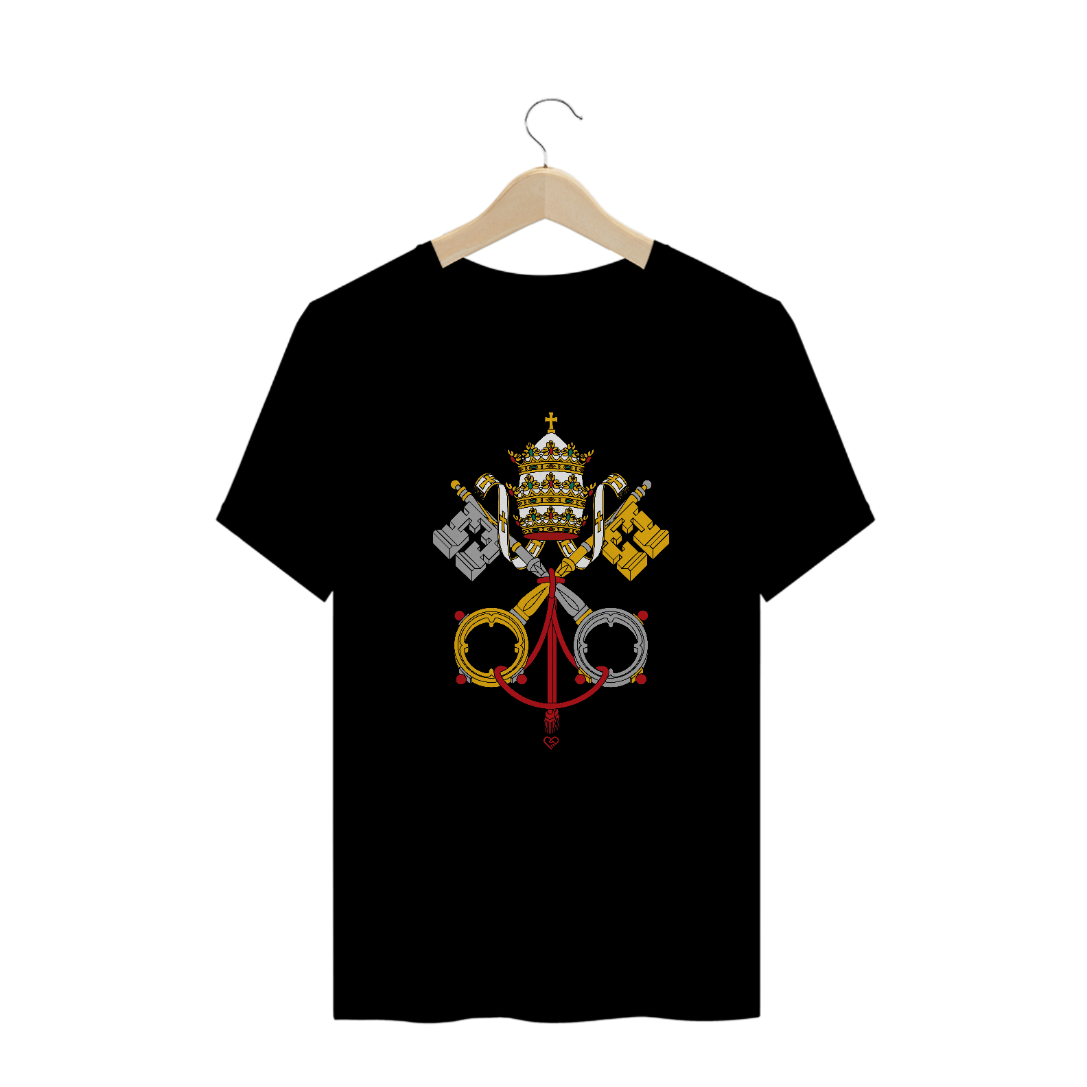 Camiseta Brasão do Vaticano - Plus Size
