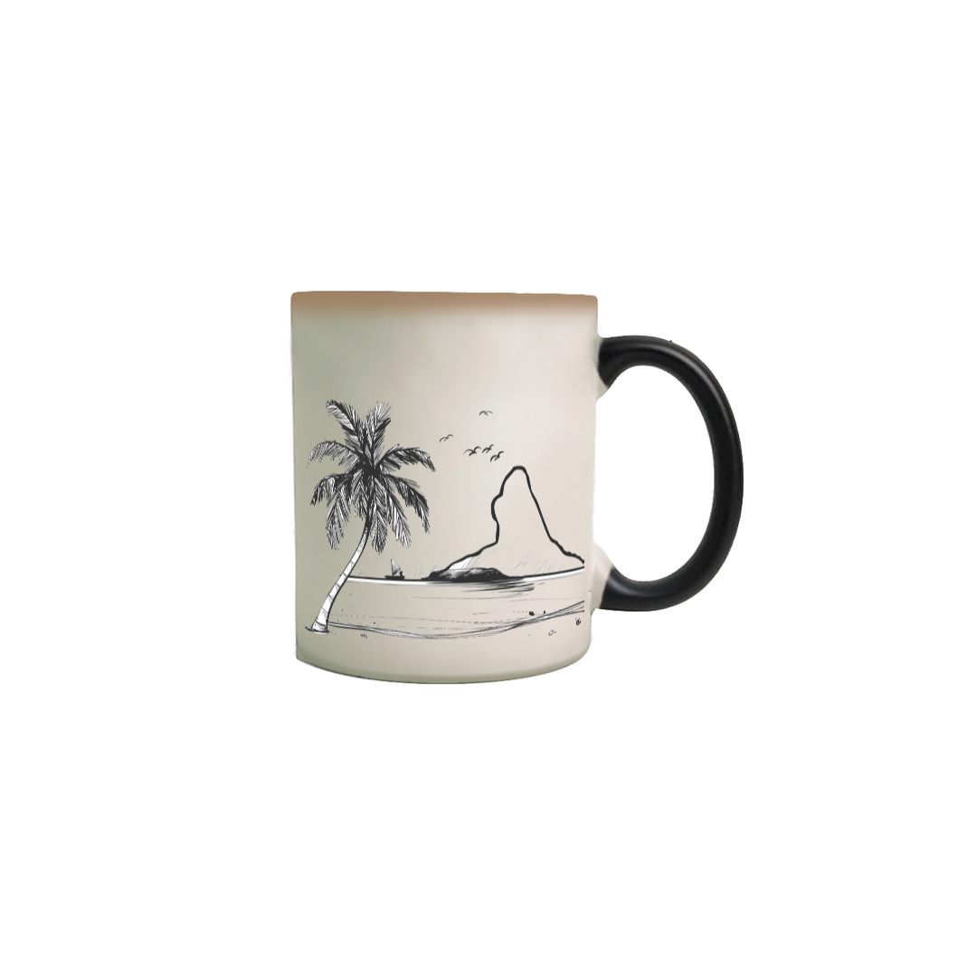 Caneca Mágica Amo Pico Coqueiro
