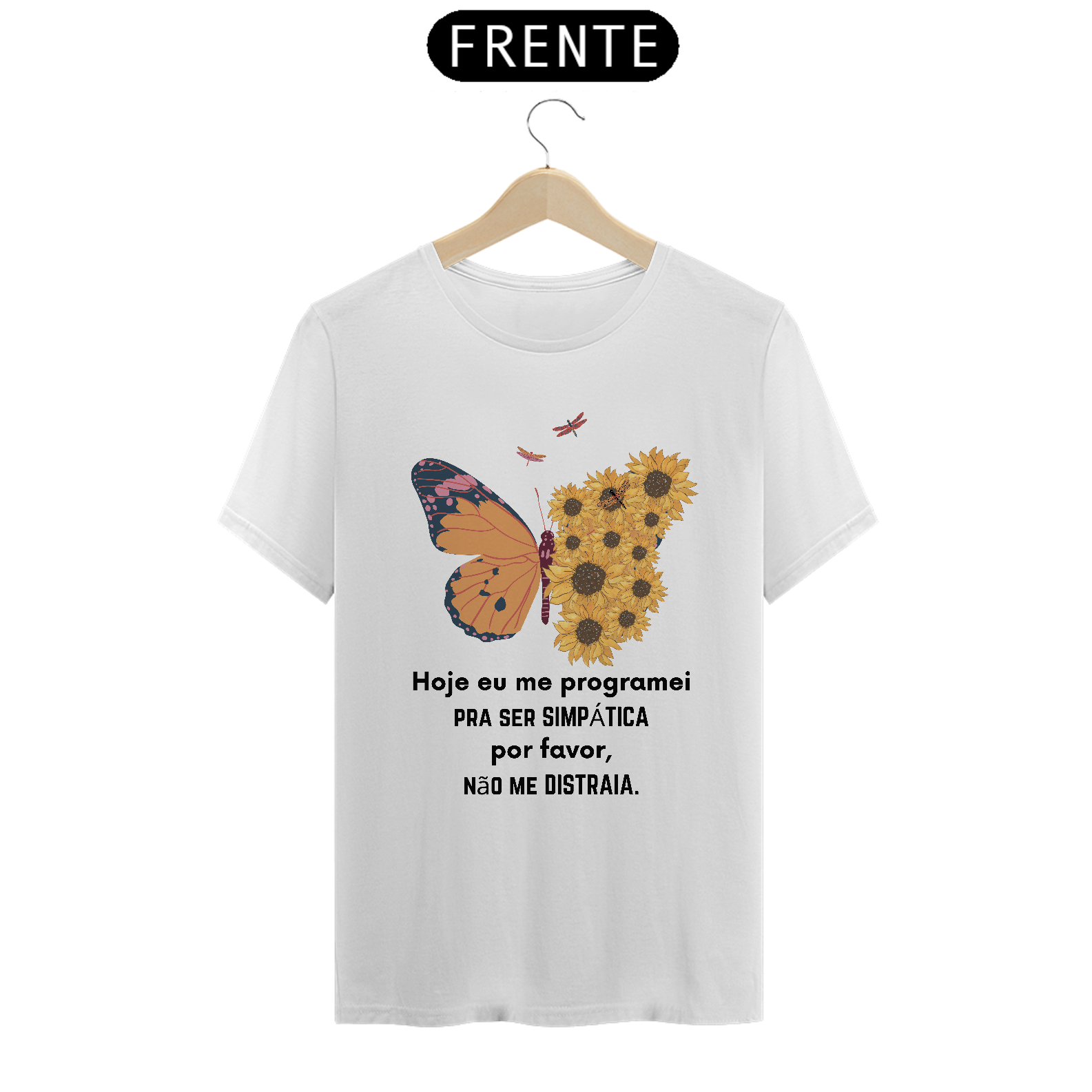 Camiseta - Não me distraia