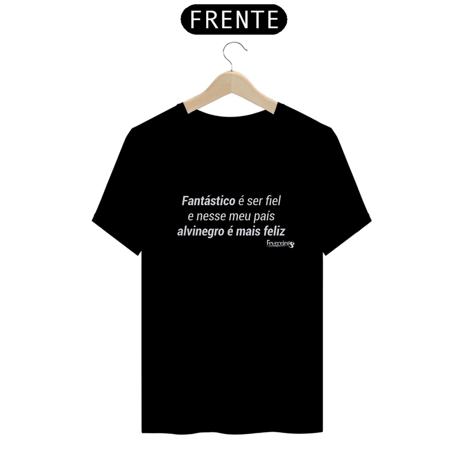 Camiseta Gaviões - Coleção Trechos de Fevereiro