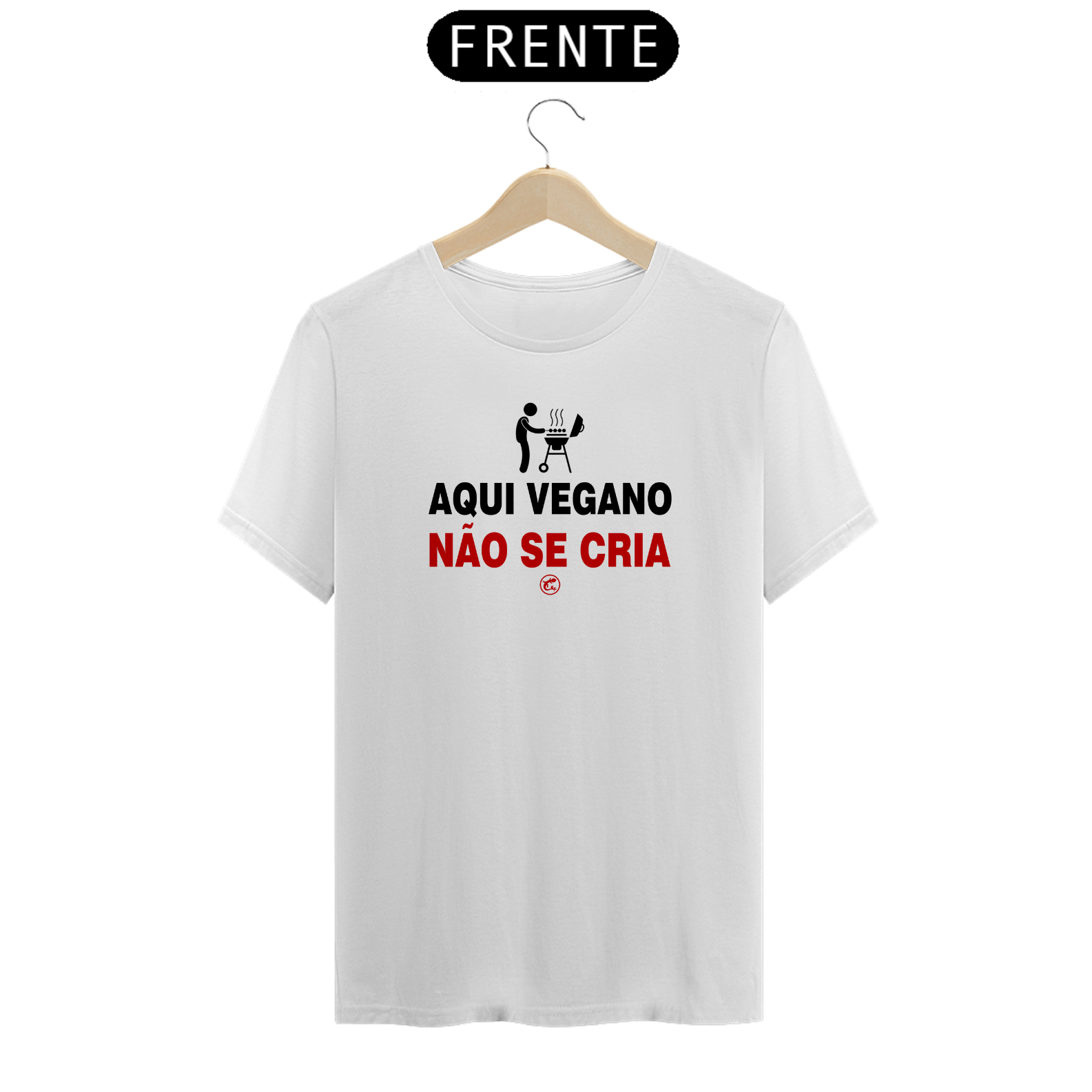 Camiseta Aqui Vegano não se cria