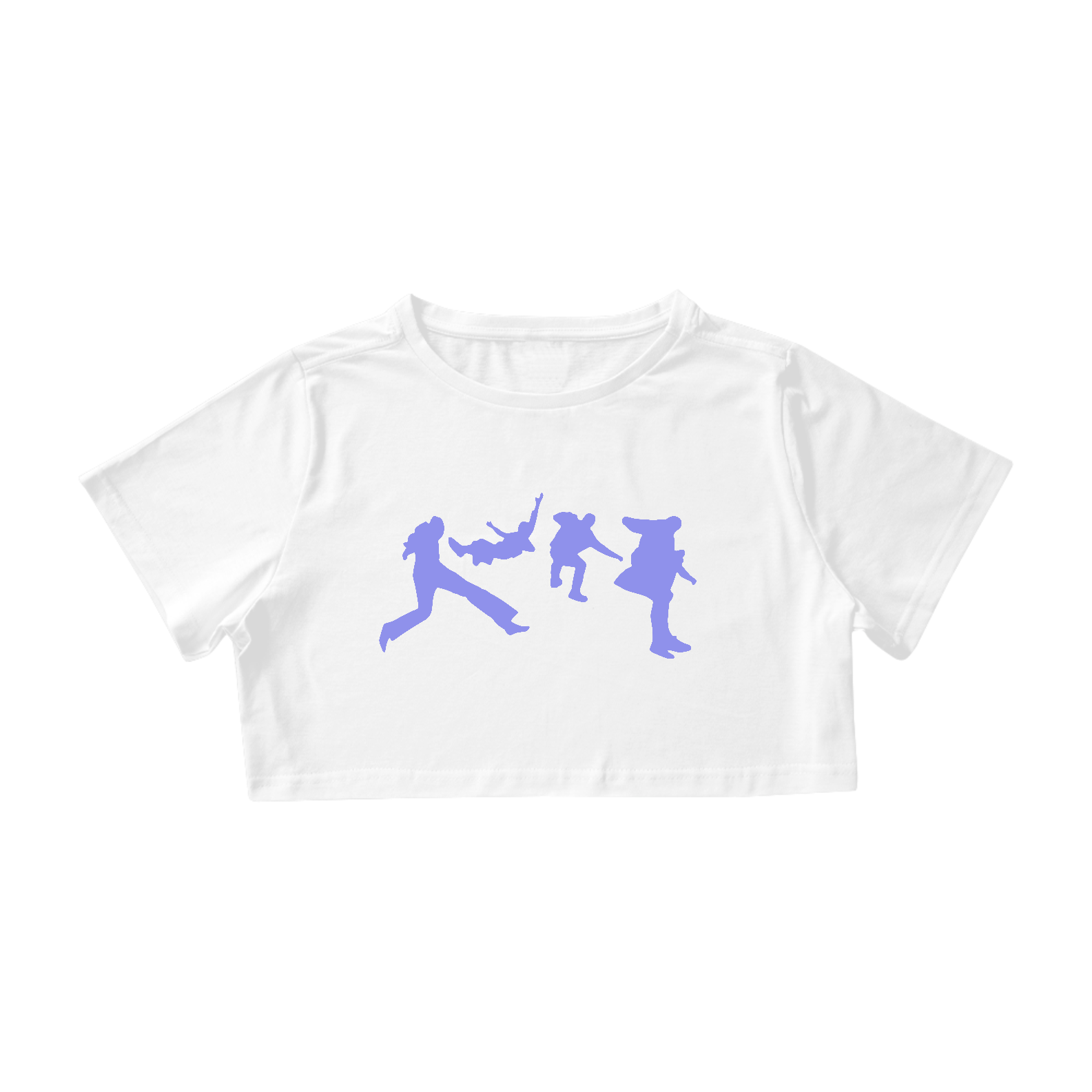 Camiseta Cropped 5SOS - 5SOS5 Silhueta Colorida 02