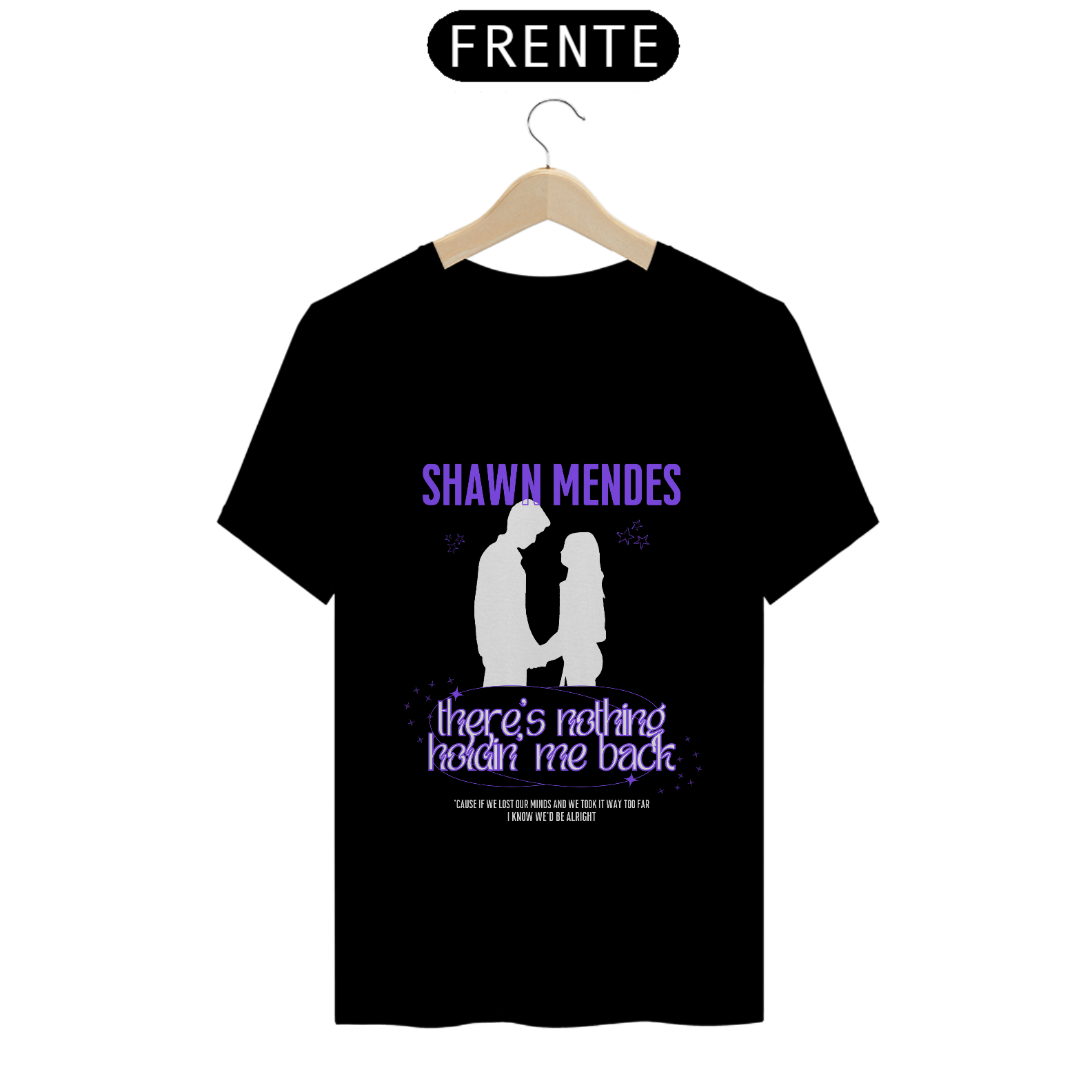 Camiseta Shawn Mendes - TNHMB (Frente única)