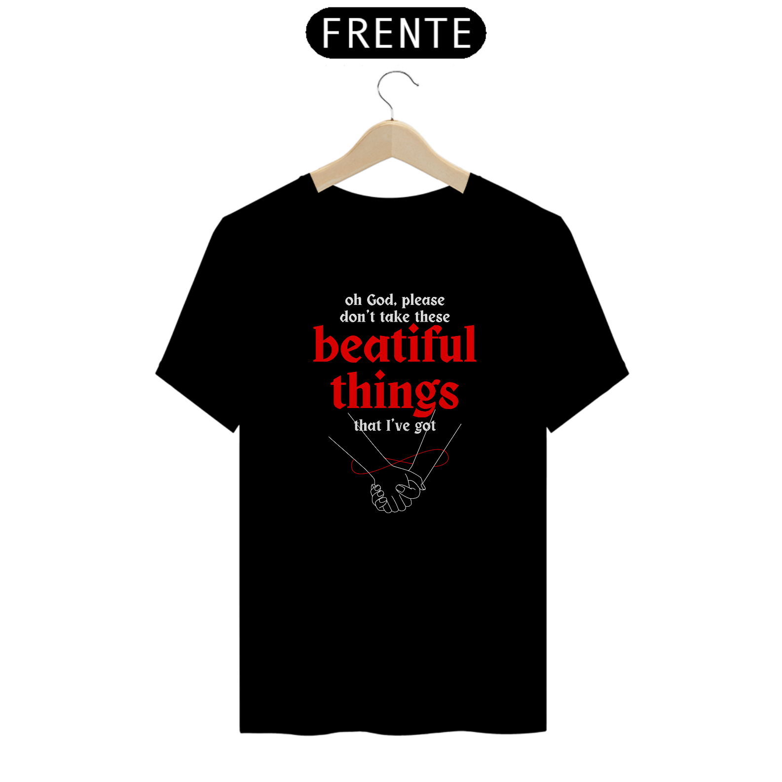 Camiseta Benson Boone - Beautiful Things (Frente única)