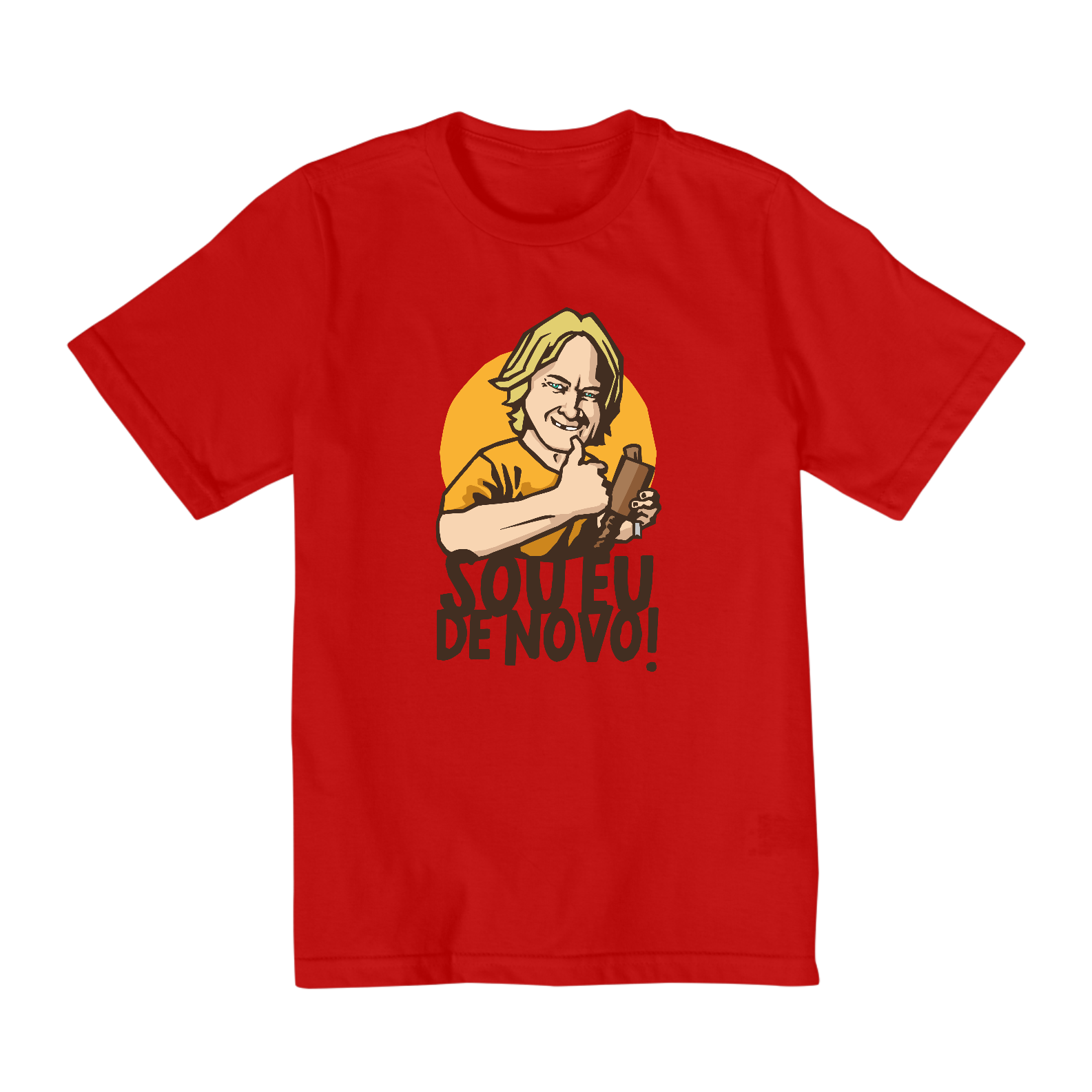 CAMISETA INFANTIL (2 A 8 ANOS)