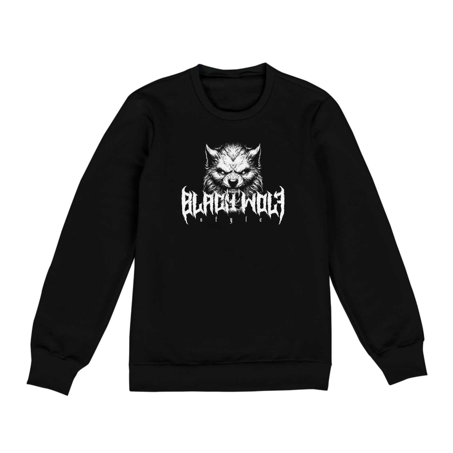 Moletom - Black Wolf Style