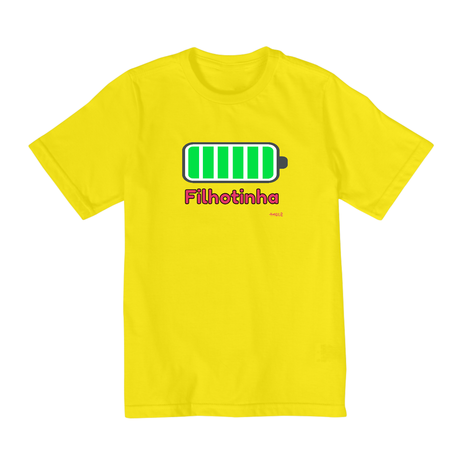 Camiseta Quality Infantil (2 a 8) Filhotinha