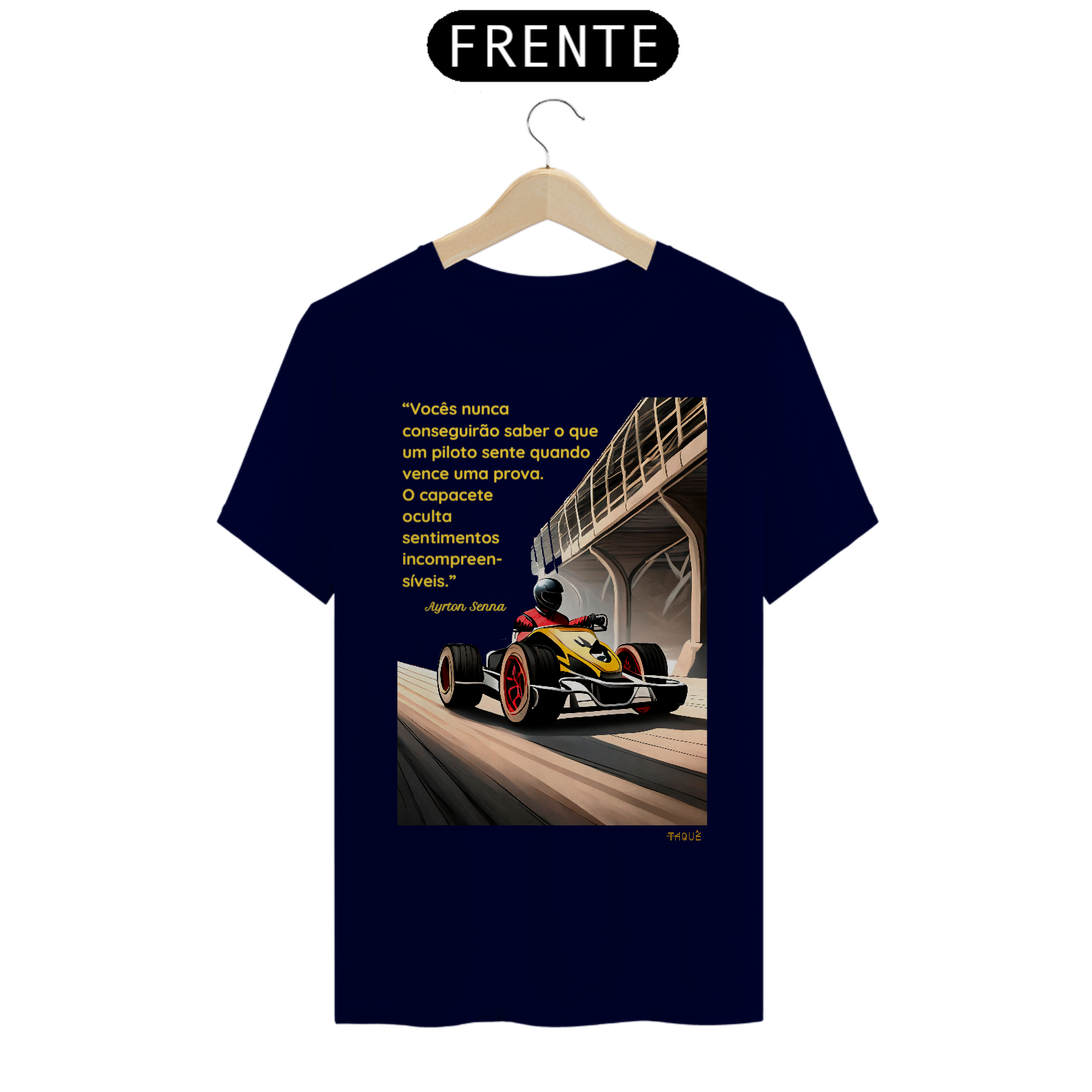 Camiseta Quality Acelera Ayrton