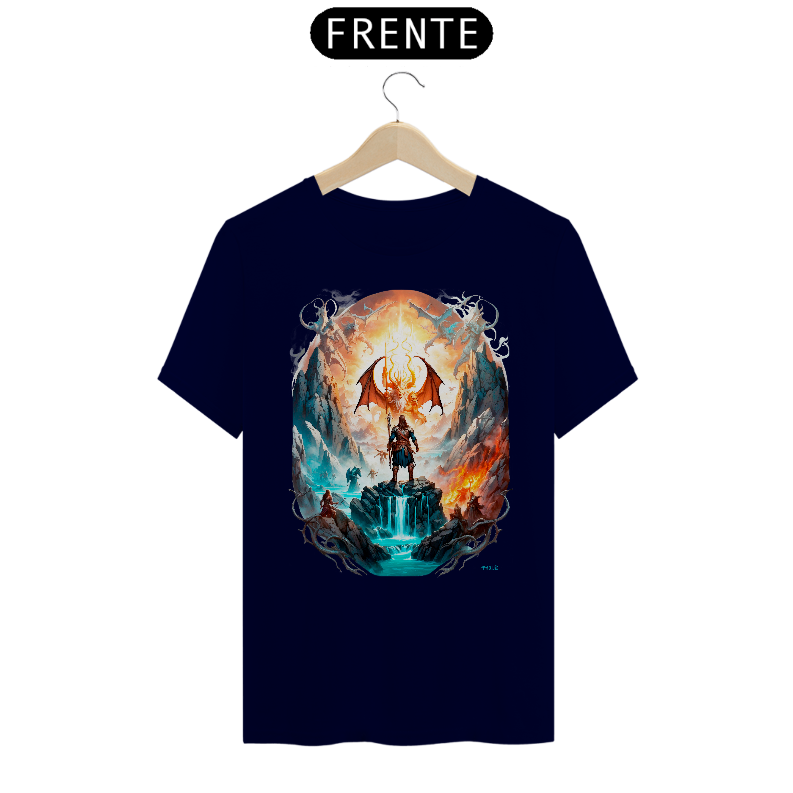 Camiseta Herói X Dragão