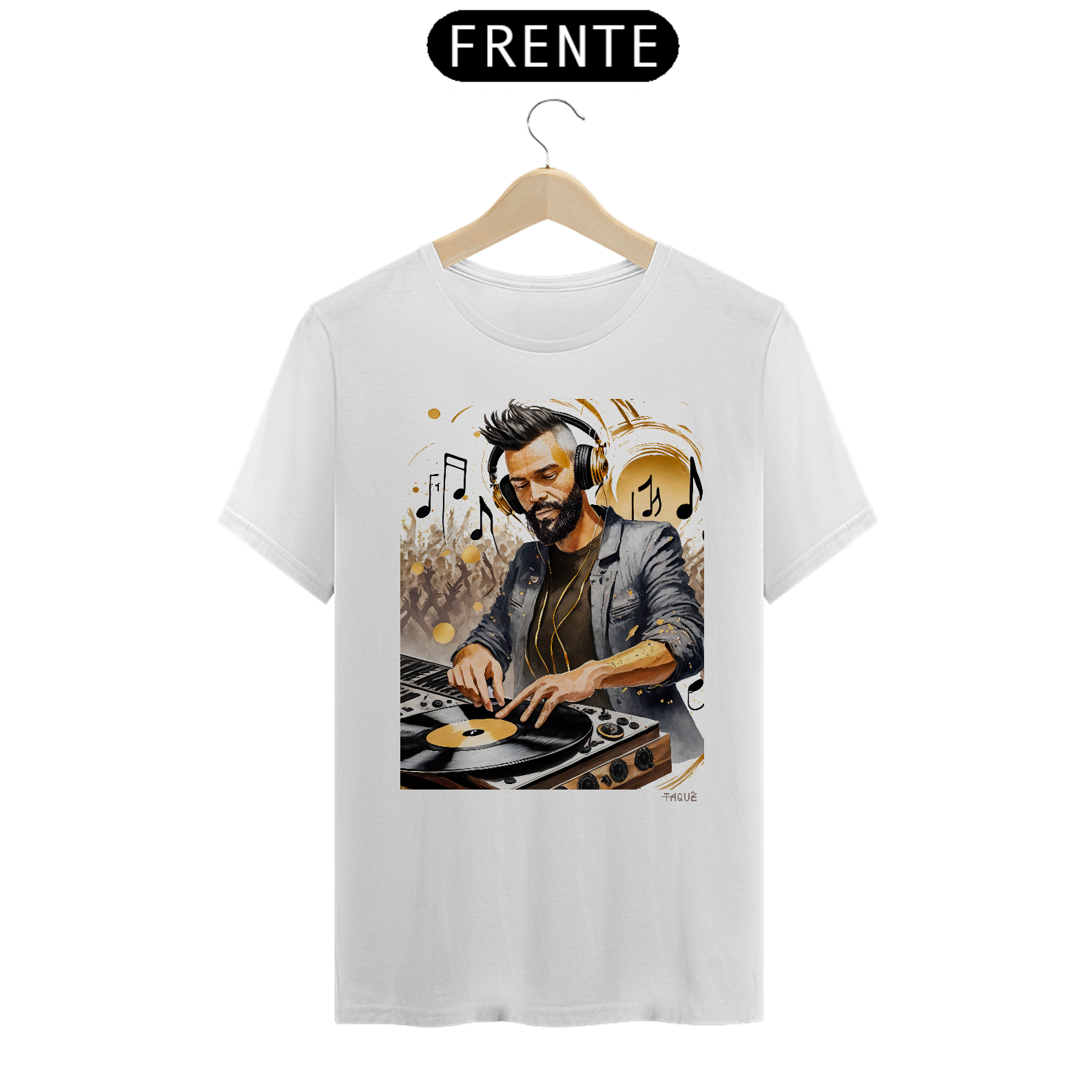 Camiseta Solta o som DJ