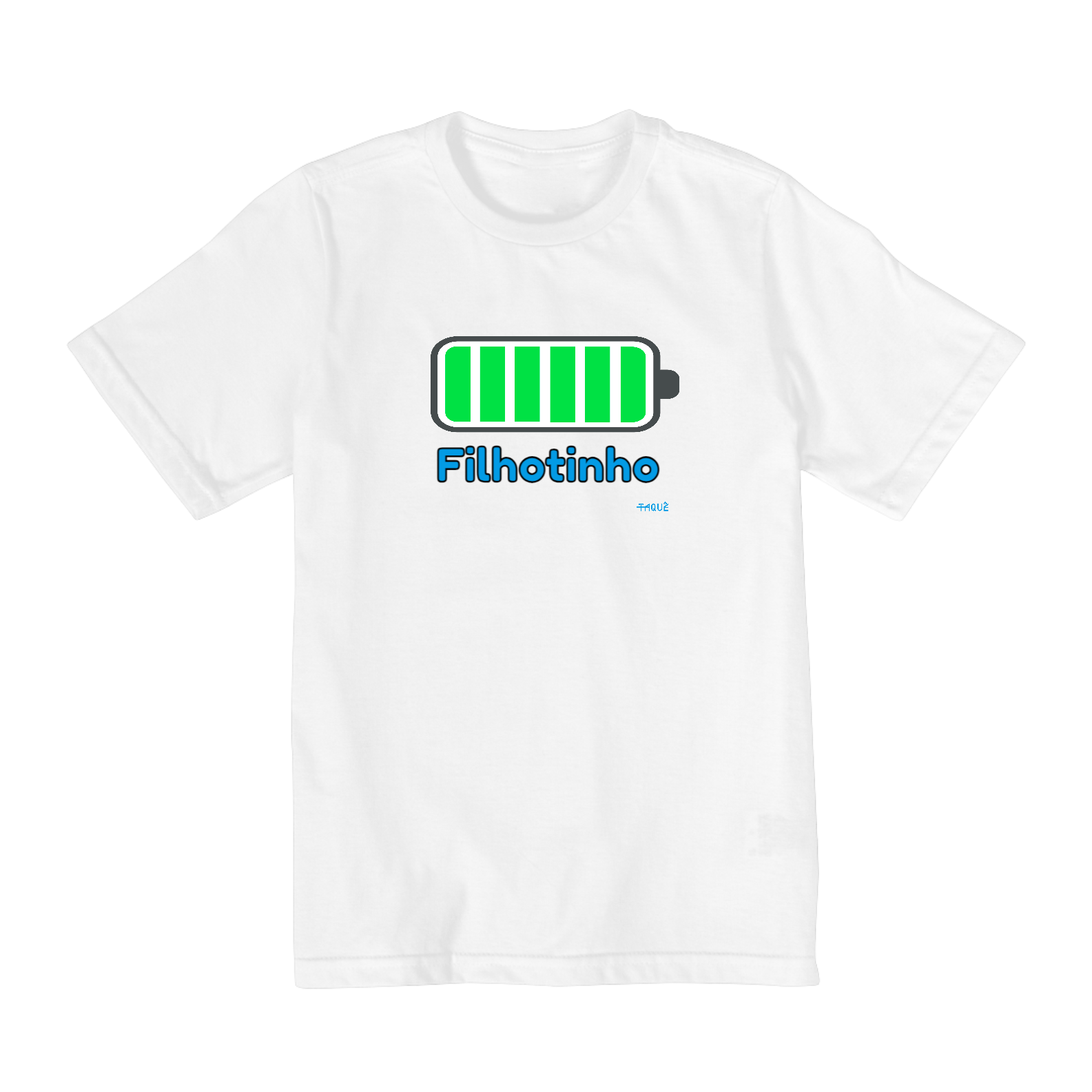 Camiseta Quality Infantil (2 a 8) Filhotinho