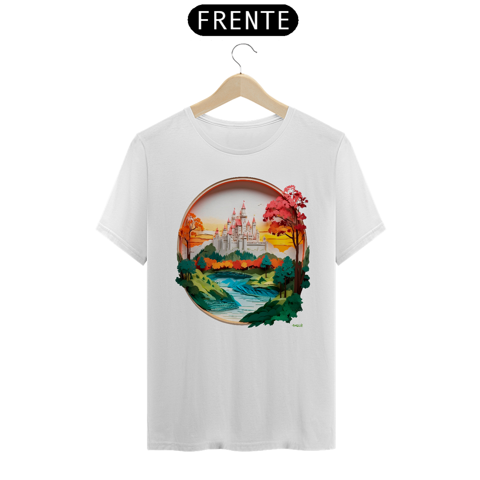 Camiseta Quality Castelo de Papel