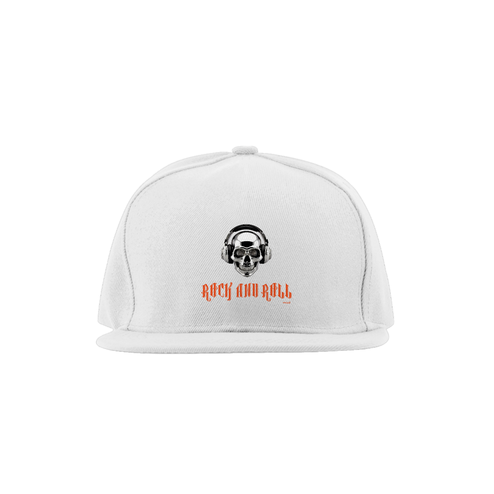 Boné Rock and Roll Caveira Headphone