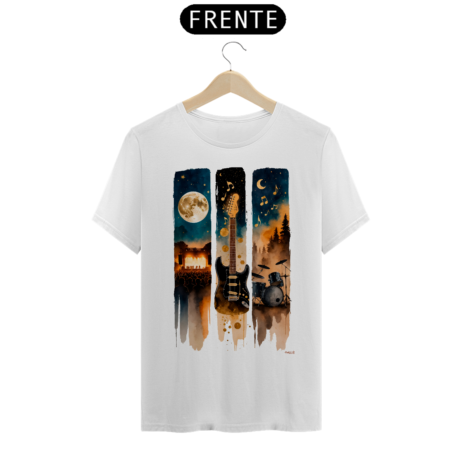 Camiseta Taquê Rock Art