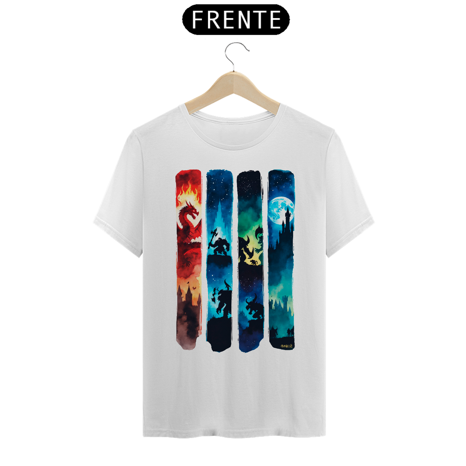 Camiseta Taquê Medieval Art