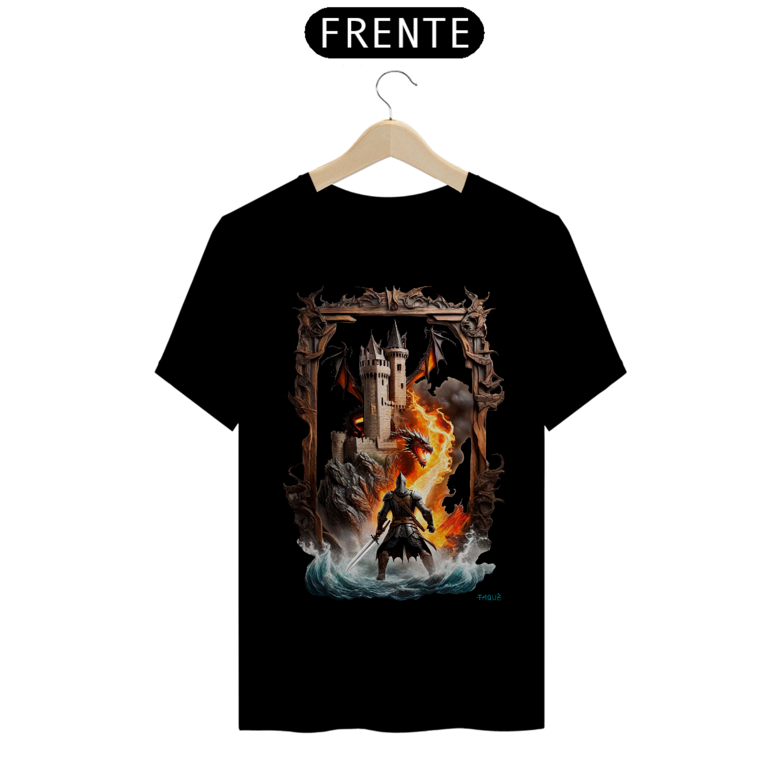 Camiseta Taquê Água X Fogo