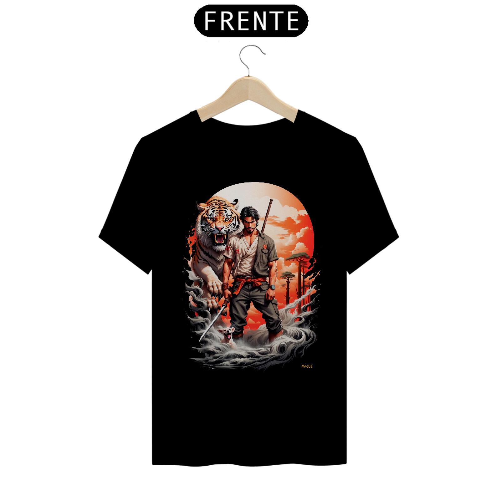Camiseta Taquê Samurai