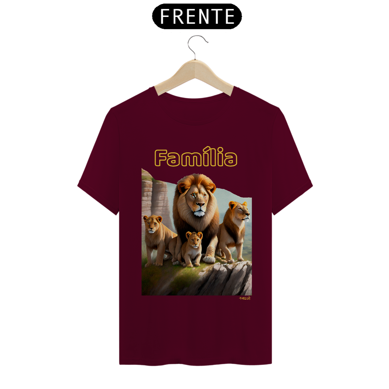 Camiseta Quality Família Leonina