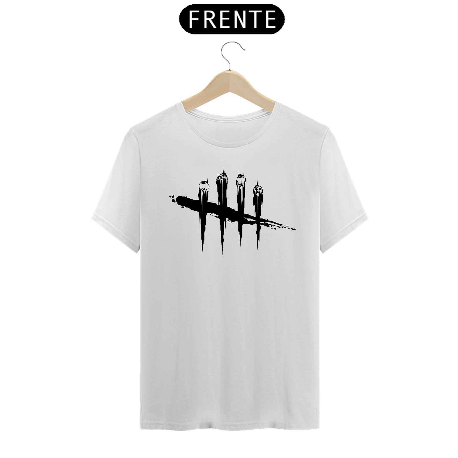 Camisa Dead by Daylight Logo Branca
