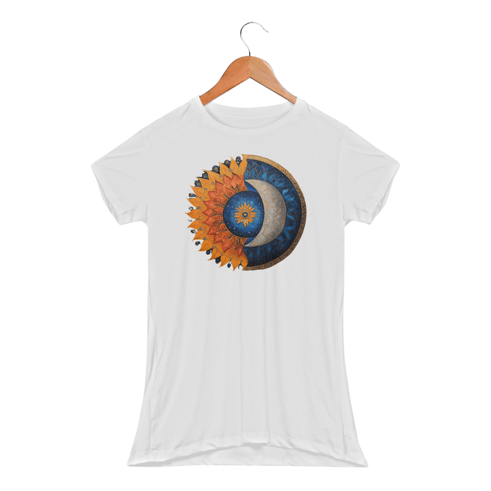 Camiseta Feminina  Sport Dry UV - Mandala SoLuna