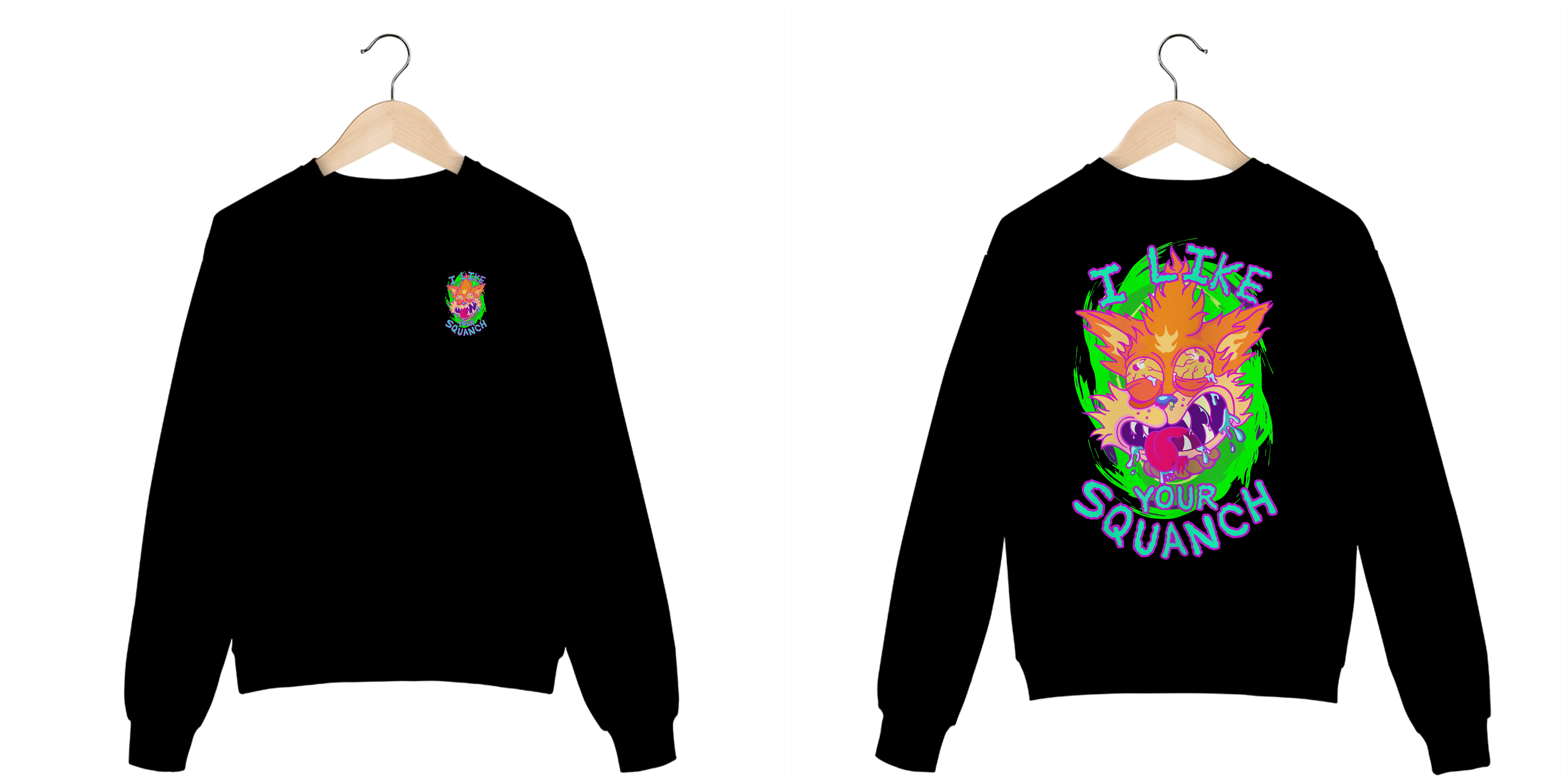 Moletom I Like Your Squanch Premium S/Toca