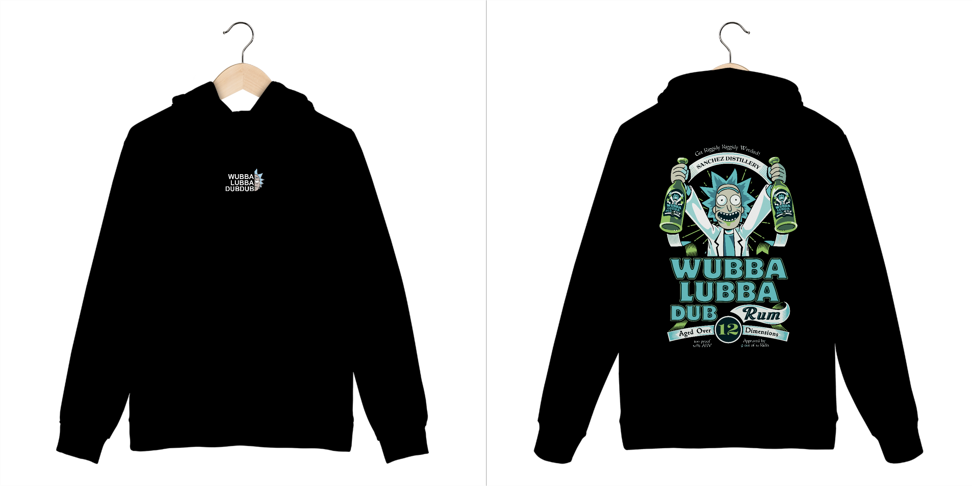 Moletom Wubba Lubba Dub Rum Premium 