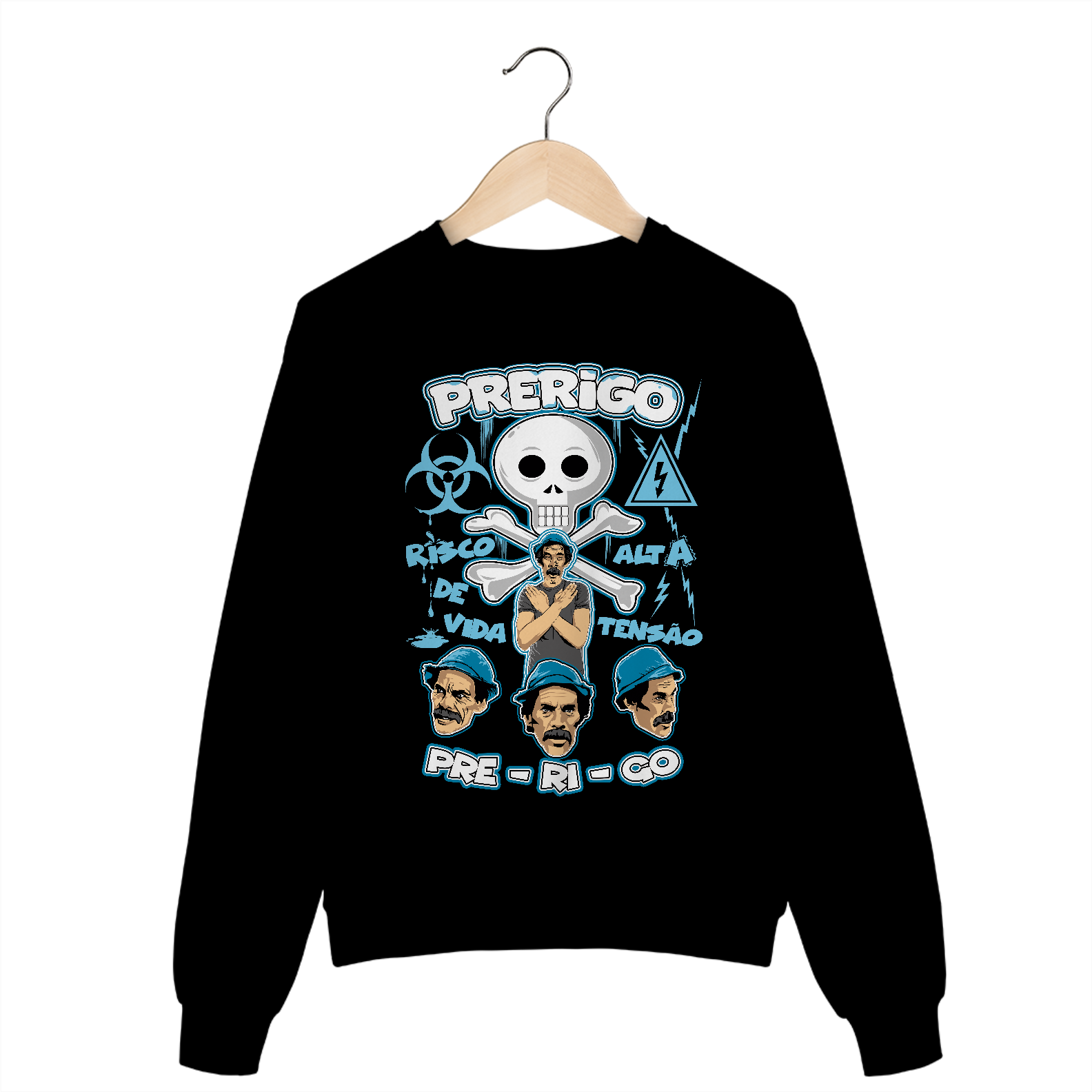 Moletom Senhor Madruga (Pre-ri-go)