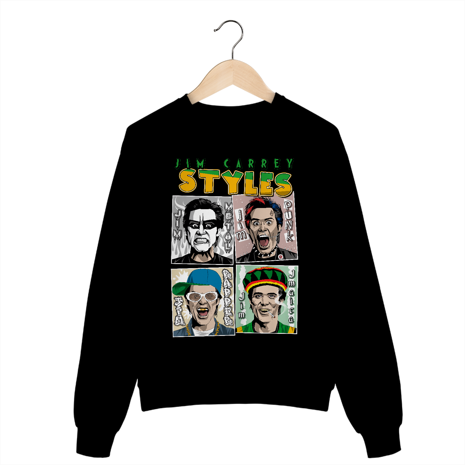 Moletom Jim Carrey Styles