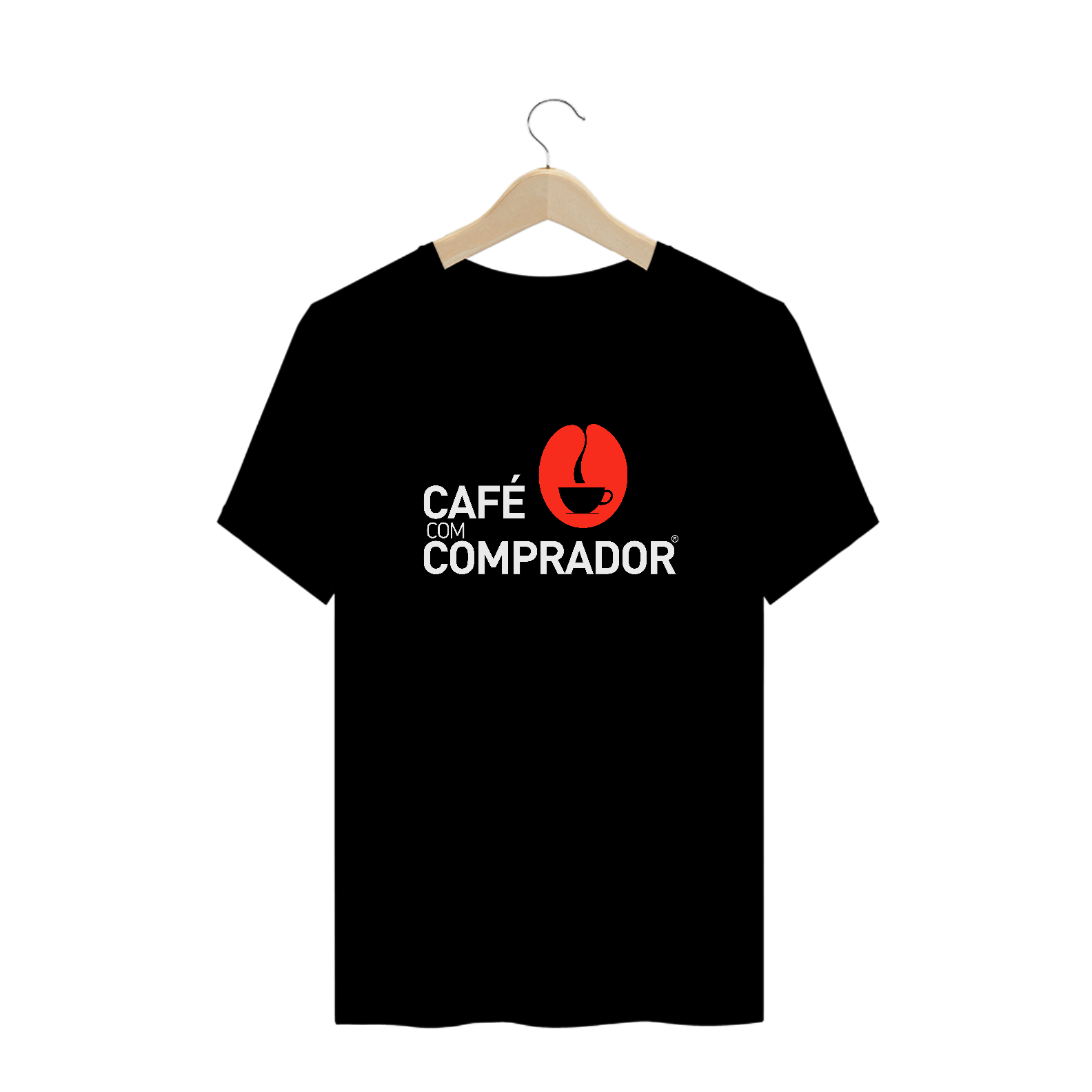 Camiseta Plus Size - Café Com Comprador 1