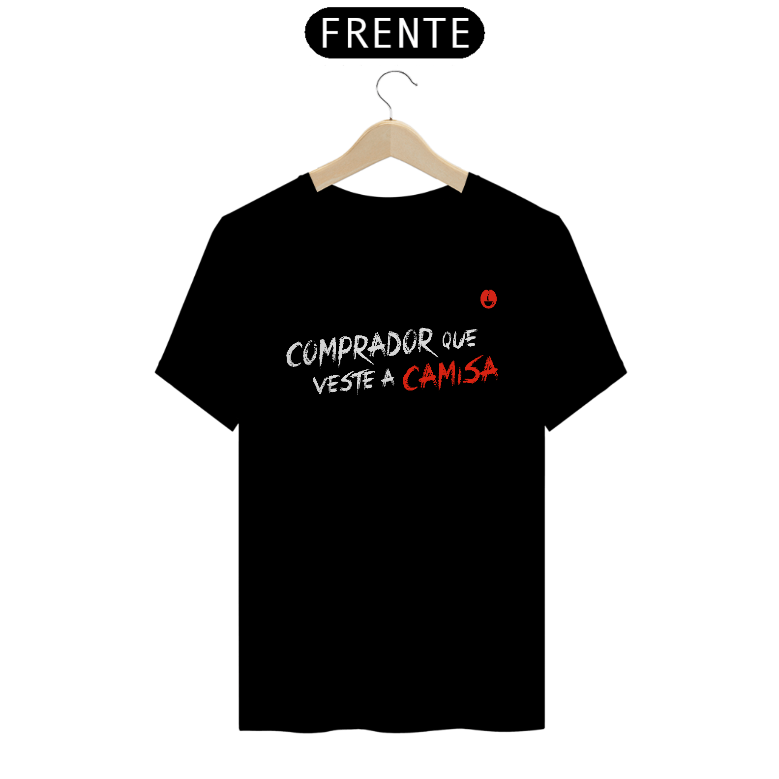 Camiseta - Comprador que Veste a Camisa