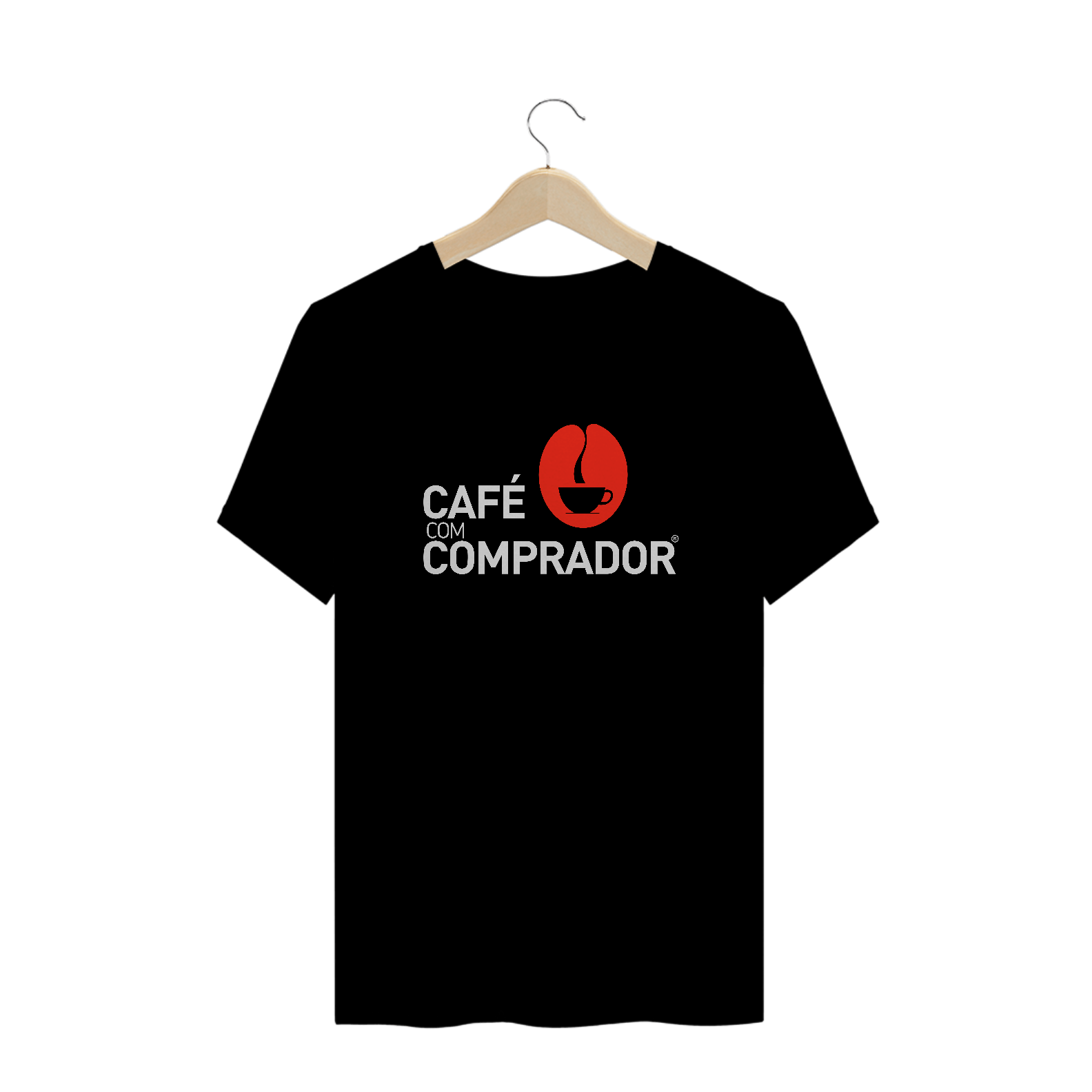 Camiseta Plu-Size - Café Com Comprador 1