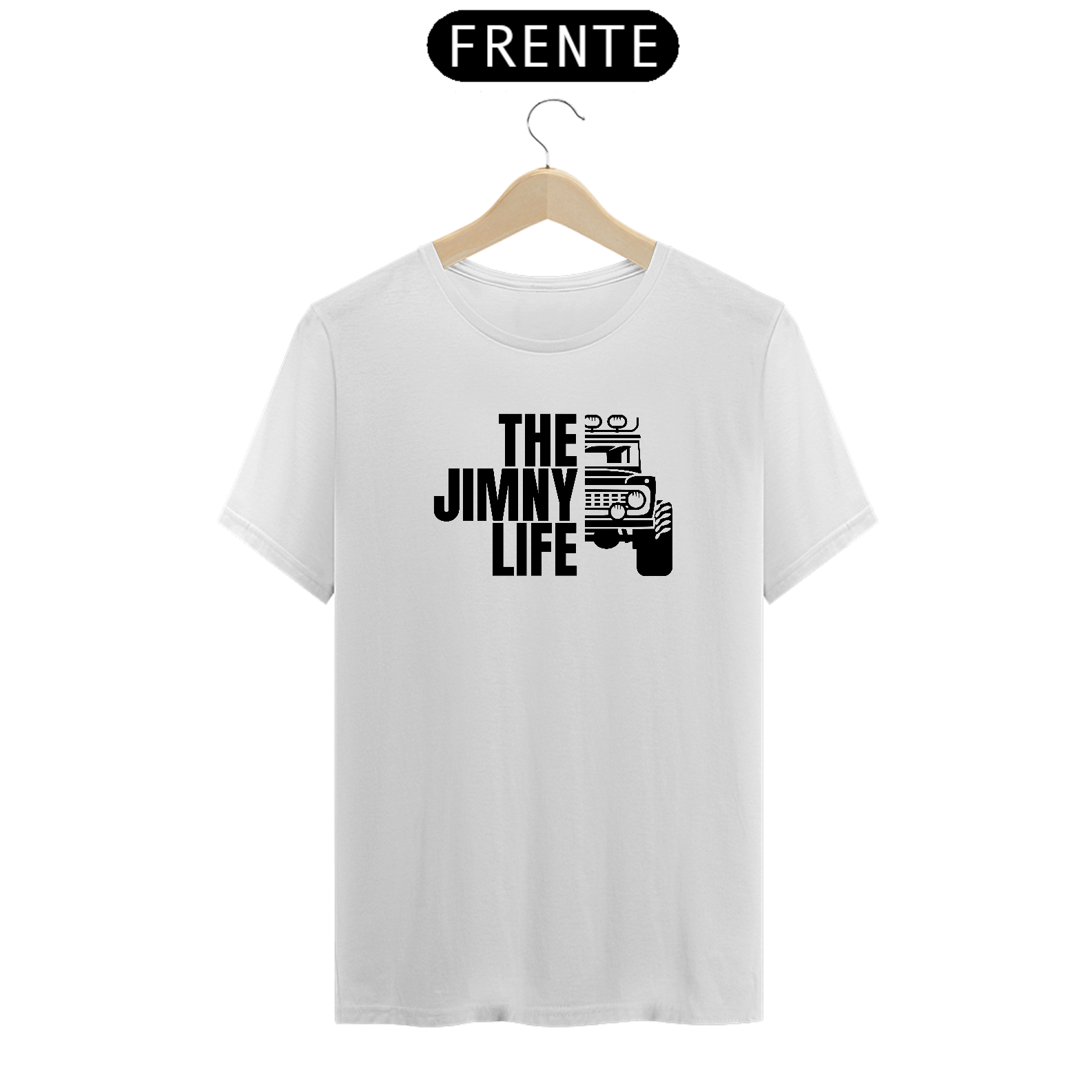T-Shirt Quality - THE JIMNY - BLACK