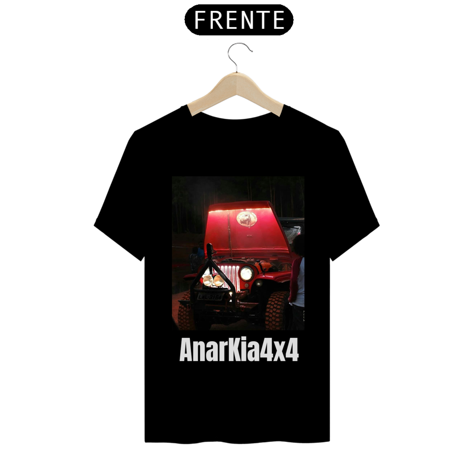 T=Shirt Prime - Jeep Red