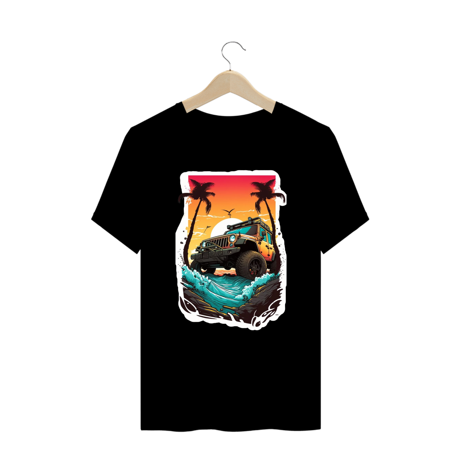 Camiseta Plus Size - Jeep 