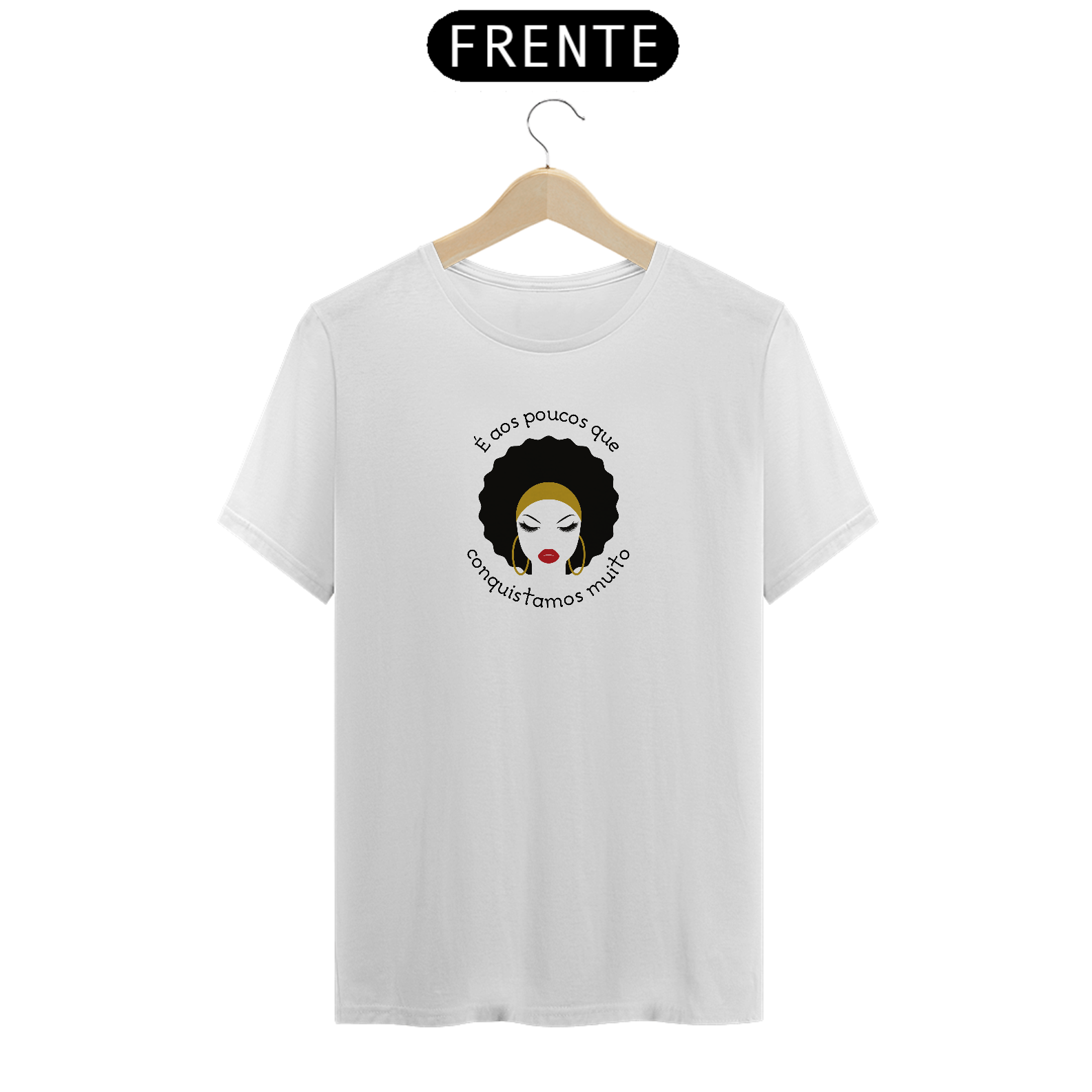 Camiseta e aos poucos