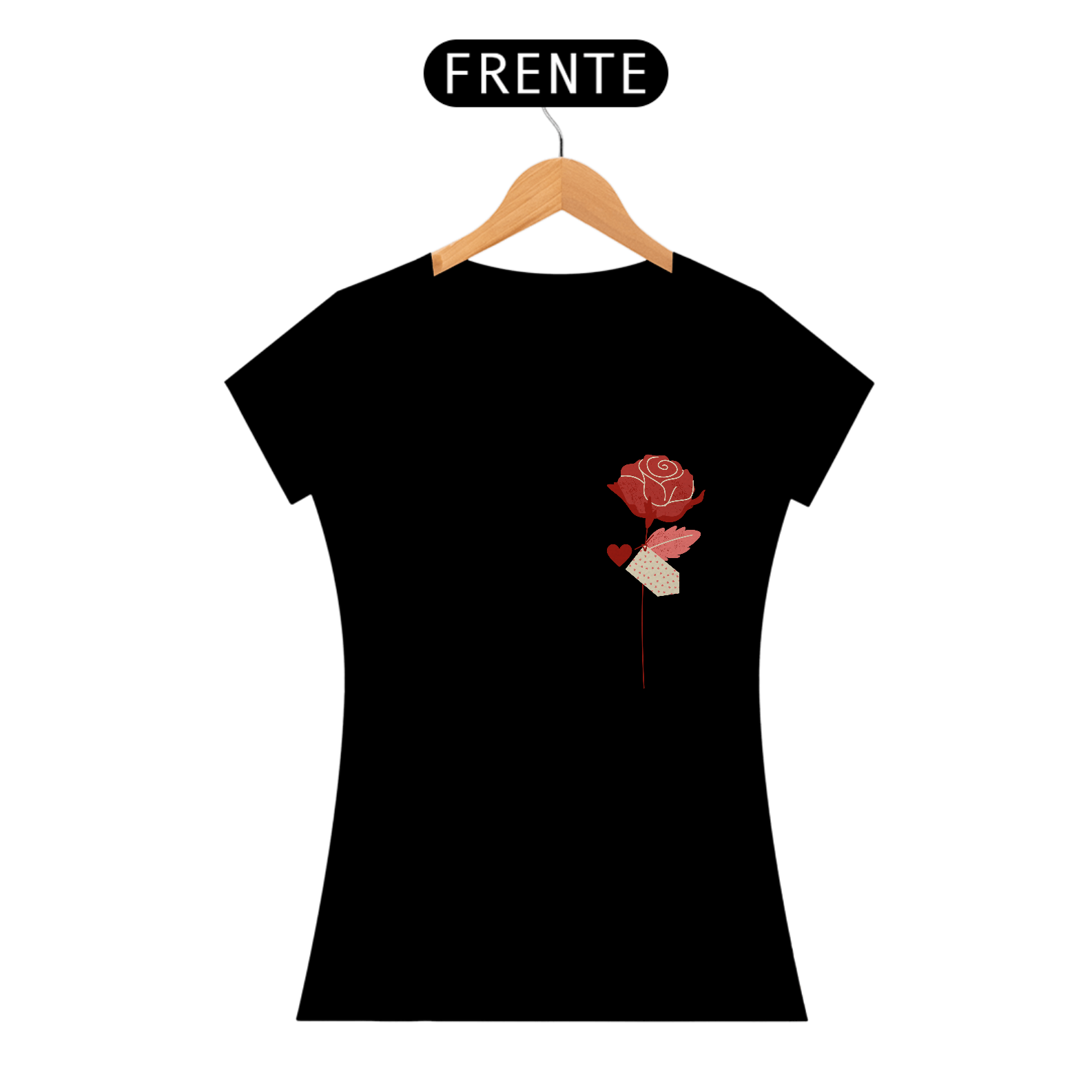 Camiseta rosa