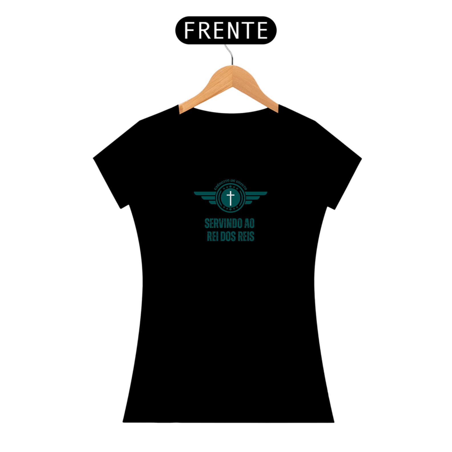 Camiseta servido o Rei dos Reis 