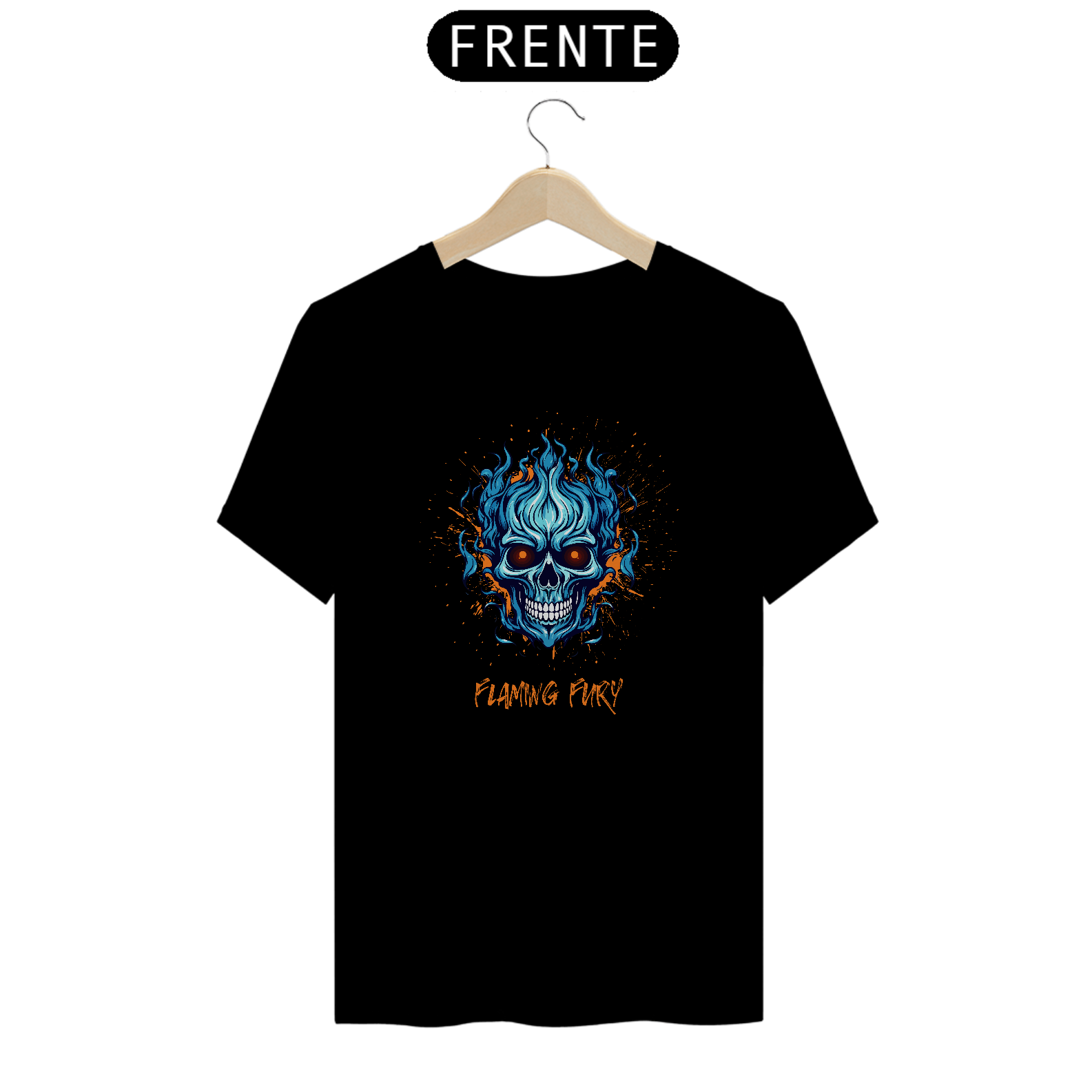 Camiseta vintage Flaming Fury