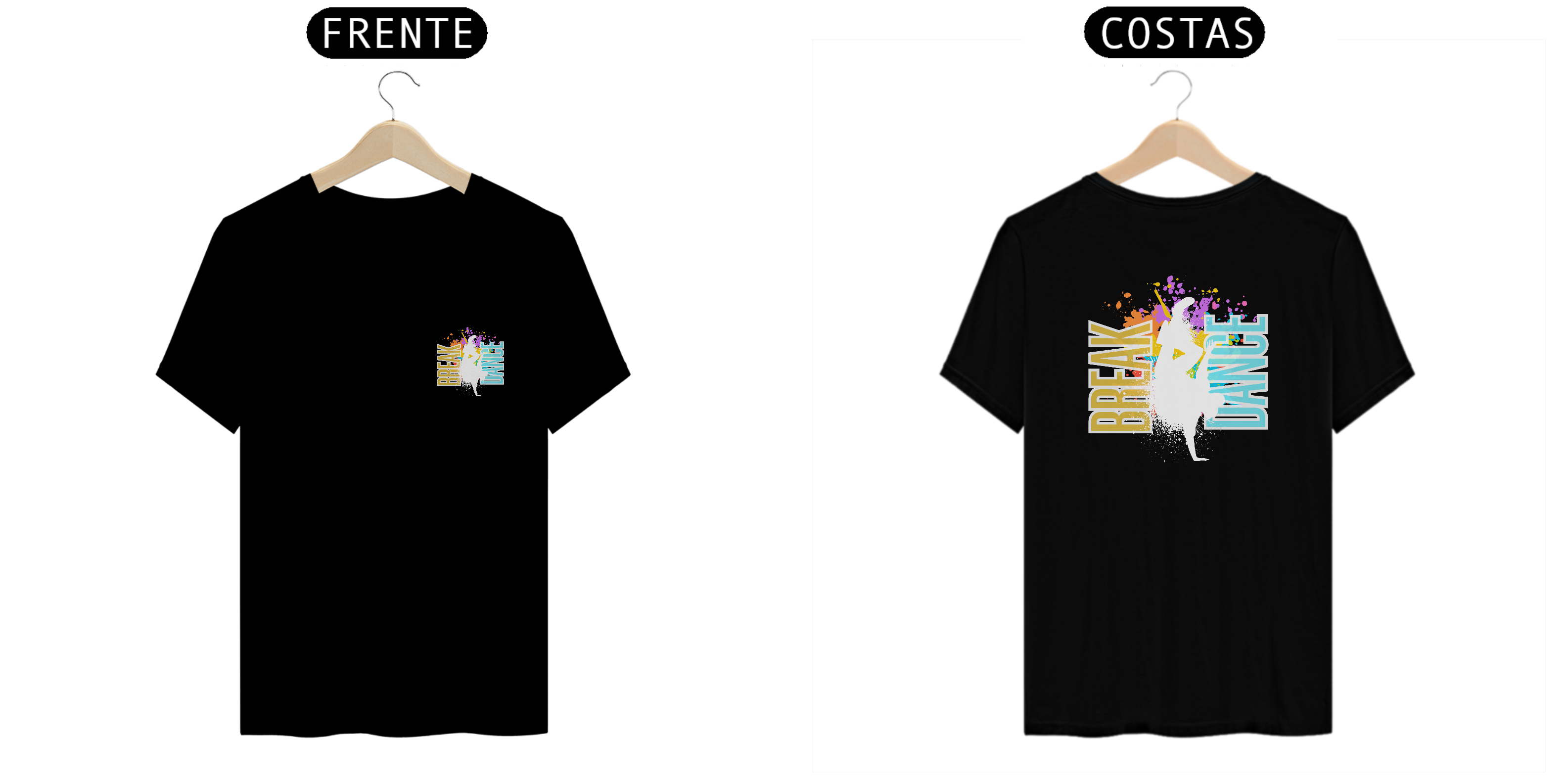 Camiseta Break dance