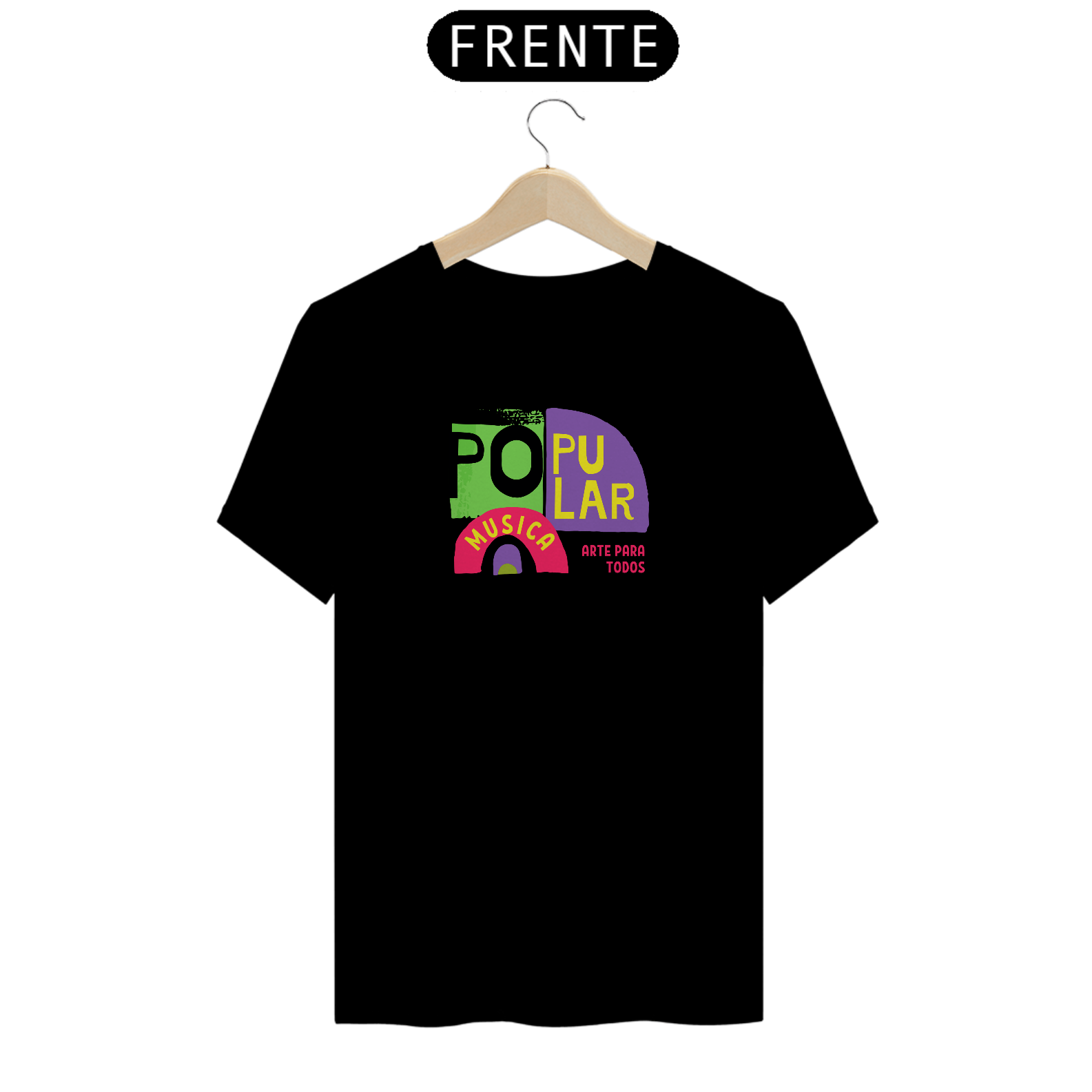 Camiseta musica Popular