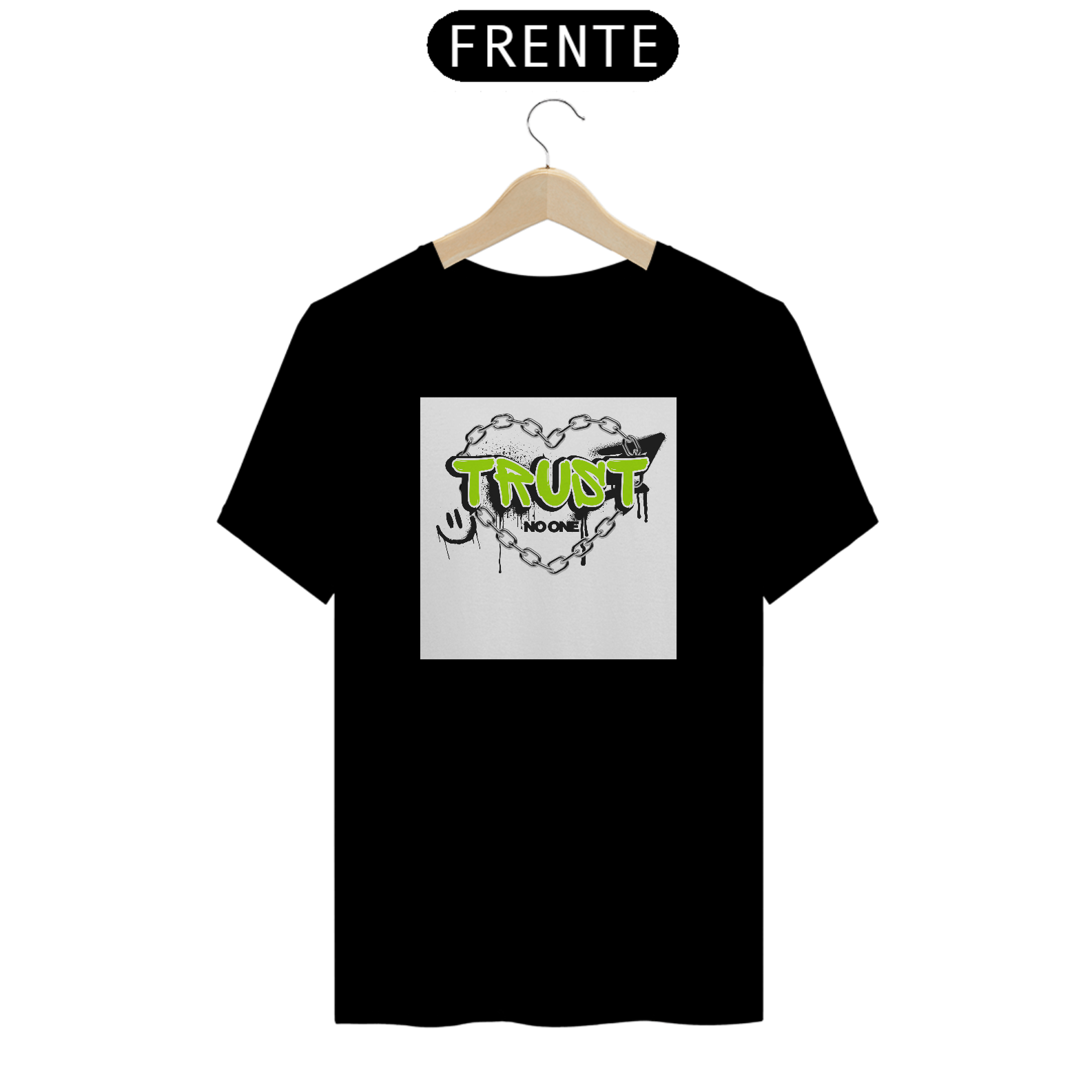 Camiseta trust no one