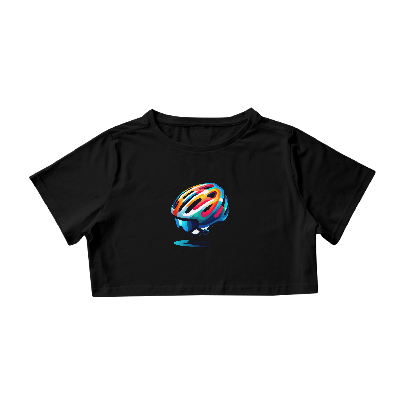Camiseta capacete cor