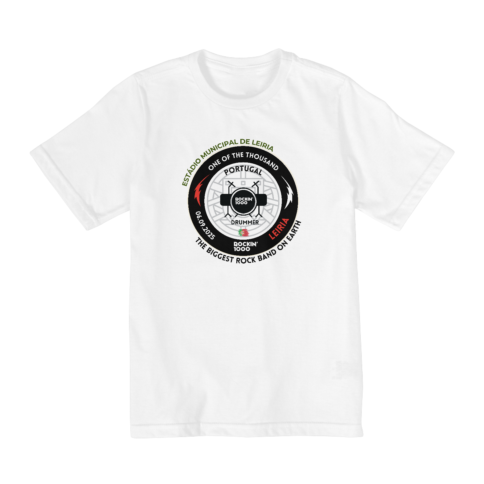 Leiria 25 | Drums Branco Infantil