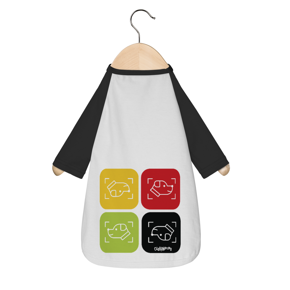 Camiseta para Cachorro - Cachorro Cores
